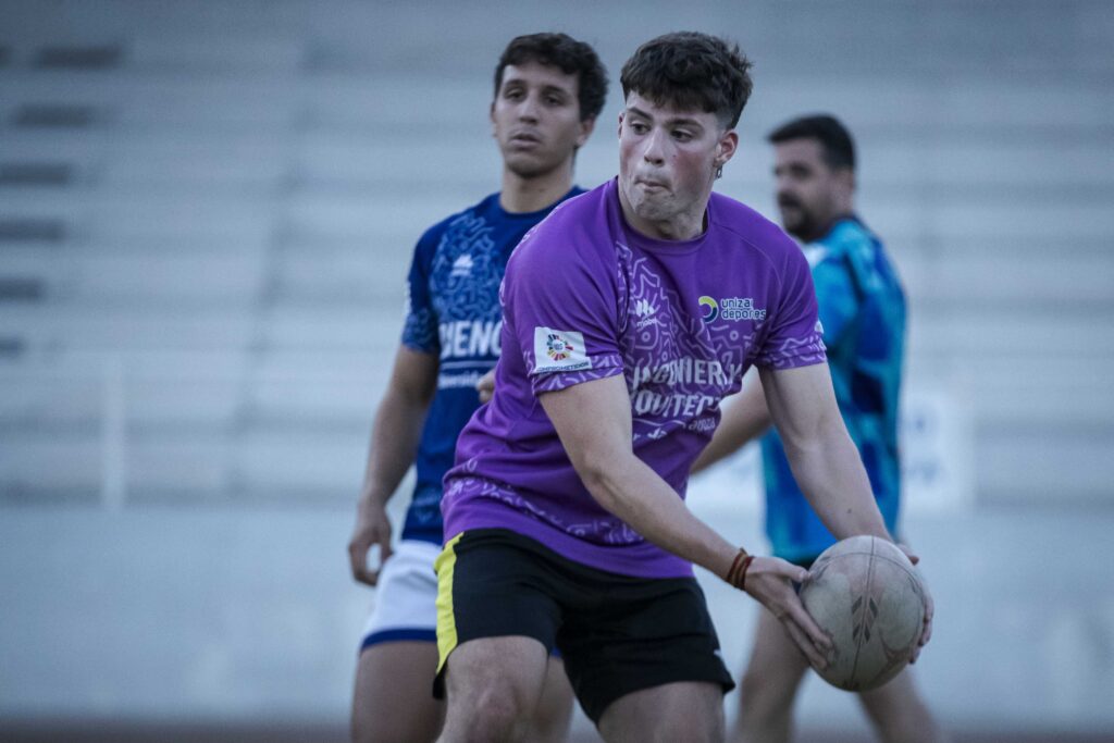 Entrenamiento del CD Universitario Rugby Zaragoza