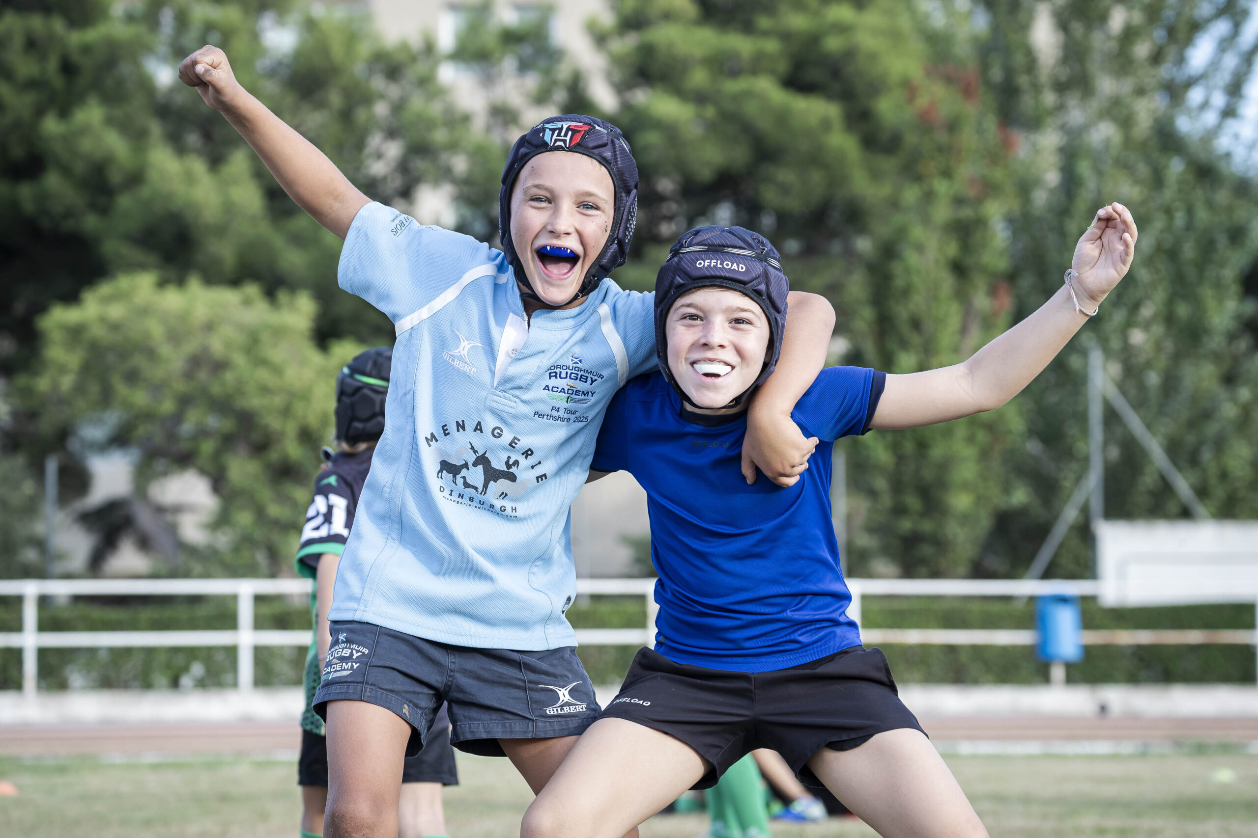 17/09/2025. Entrenamiento de escuelas del CD Universitario Rugby Zaragoza