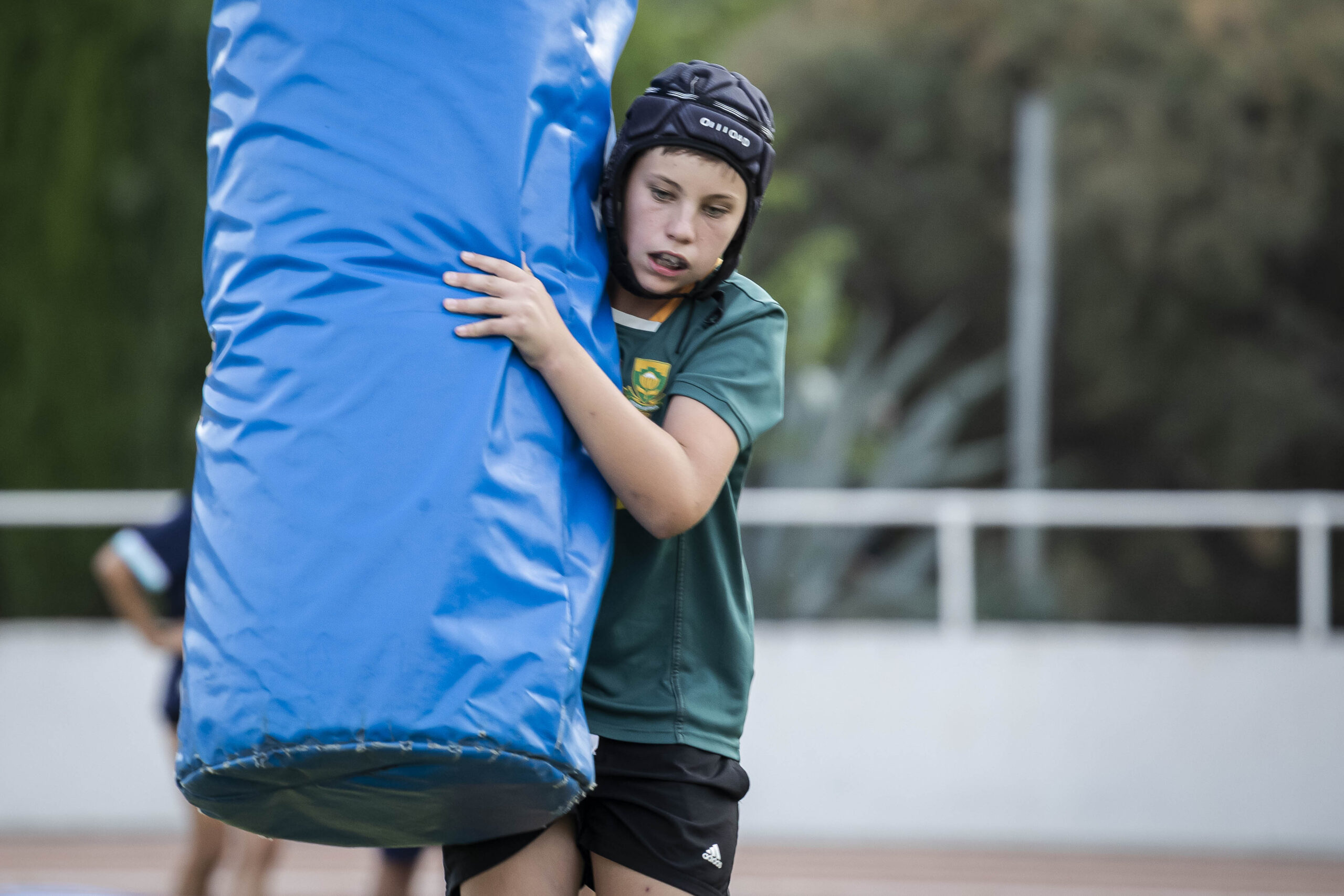 17/09/2025. Entrenamiento de escuelas del CD Universitario Rugby Zaragoza
