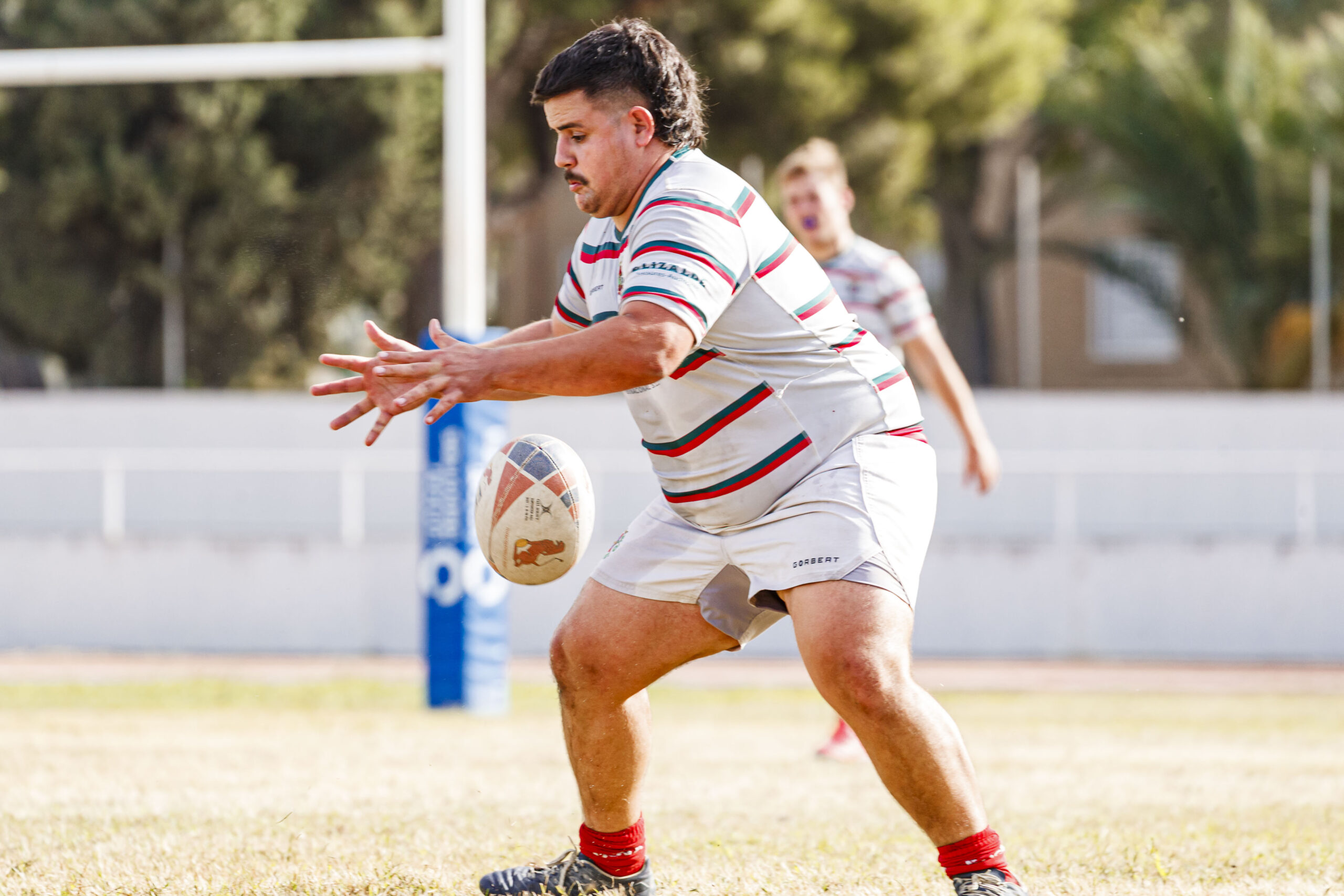 Partido amistoso de pretemporada entre el CD Universitario Rugby Zaragoza (CEFA Unizar) e Iruña Rugby Club