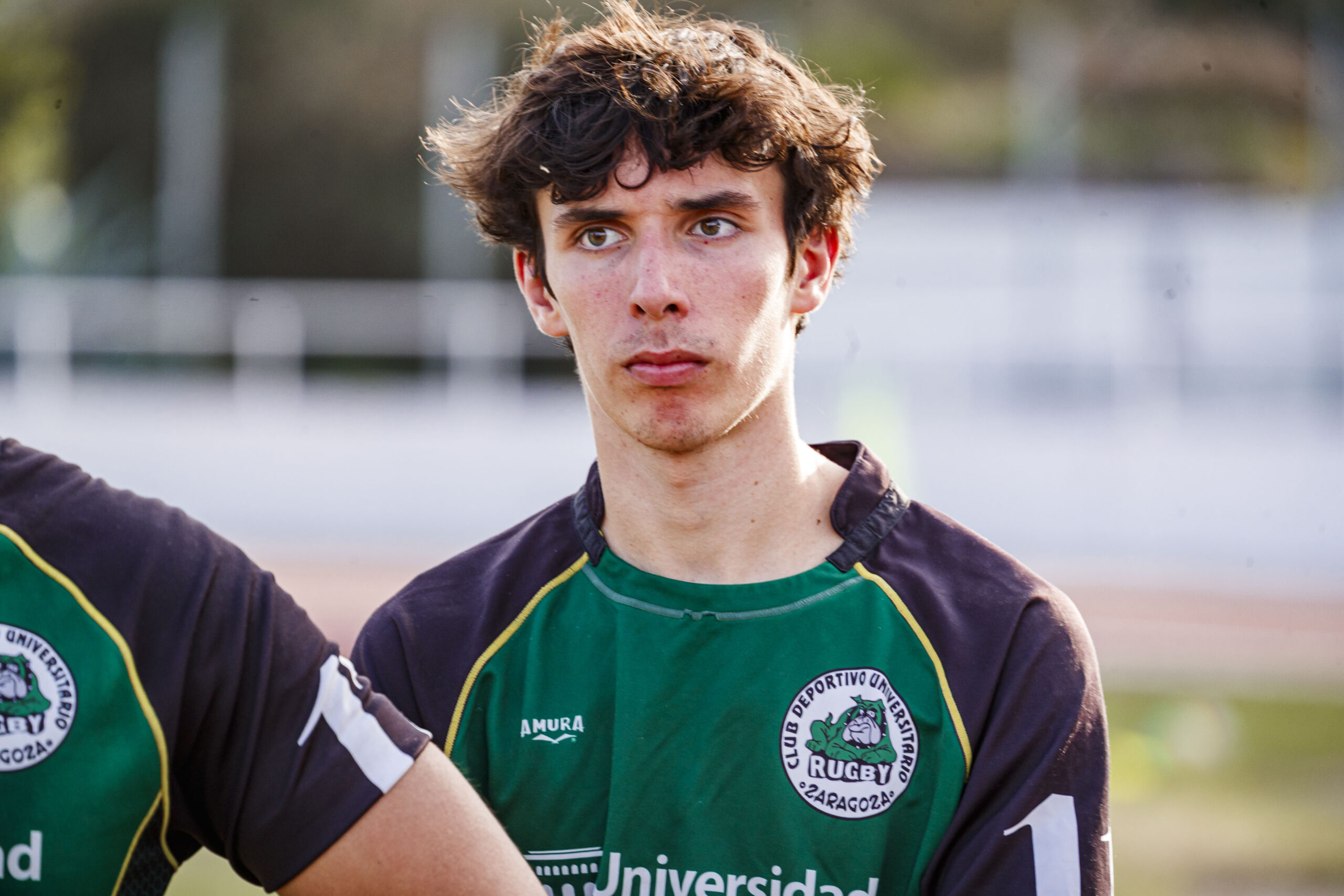 Partido amistoso de rugby masculino entre el CEFA Unizar y el CR Ingenieros Soria