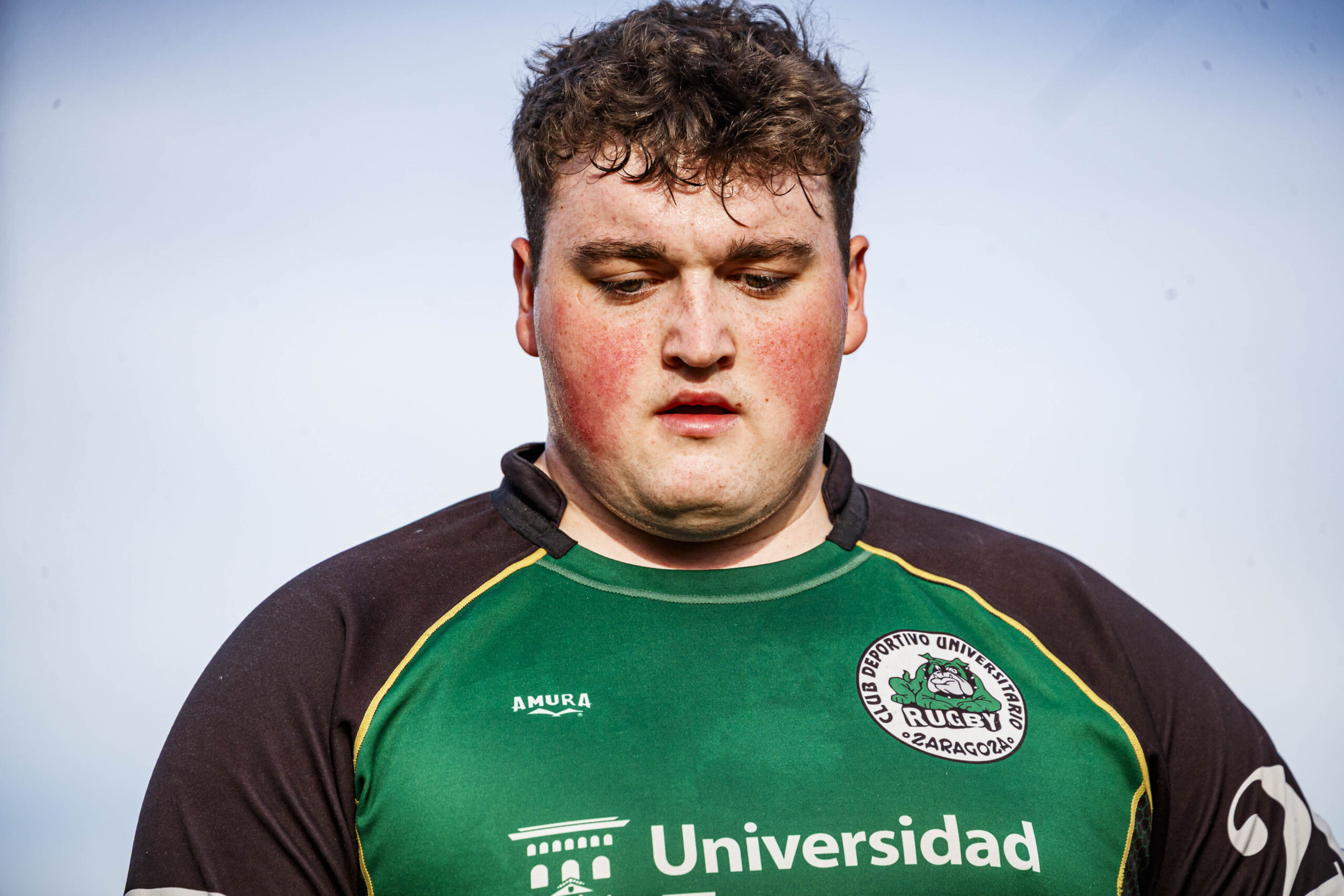 Partido amistoso de rugby masculino entre el CEFA Unizar y el CR Ingenieros Soria