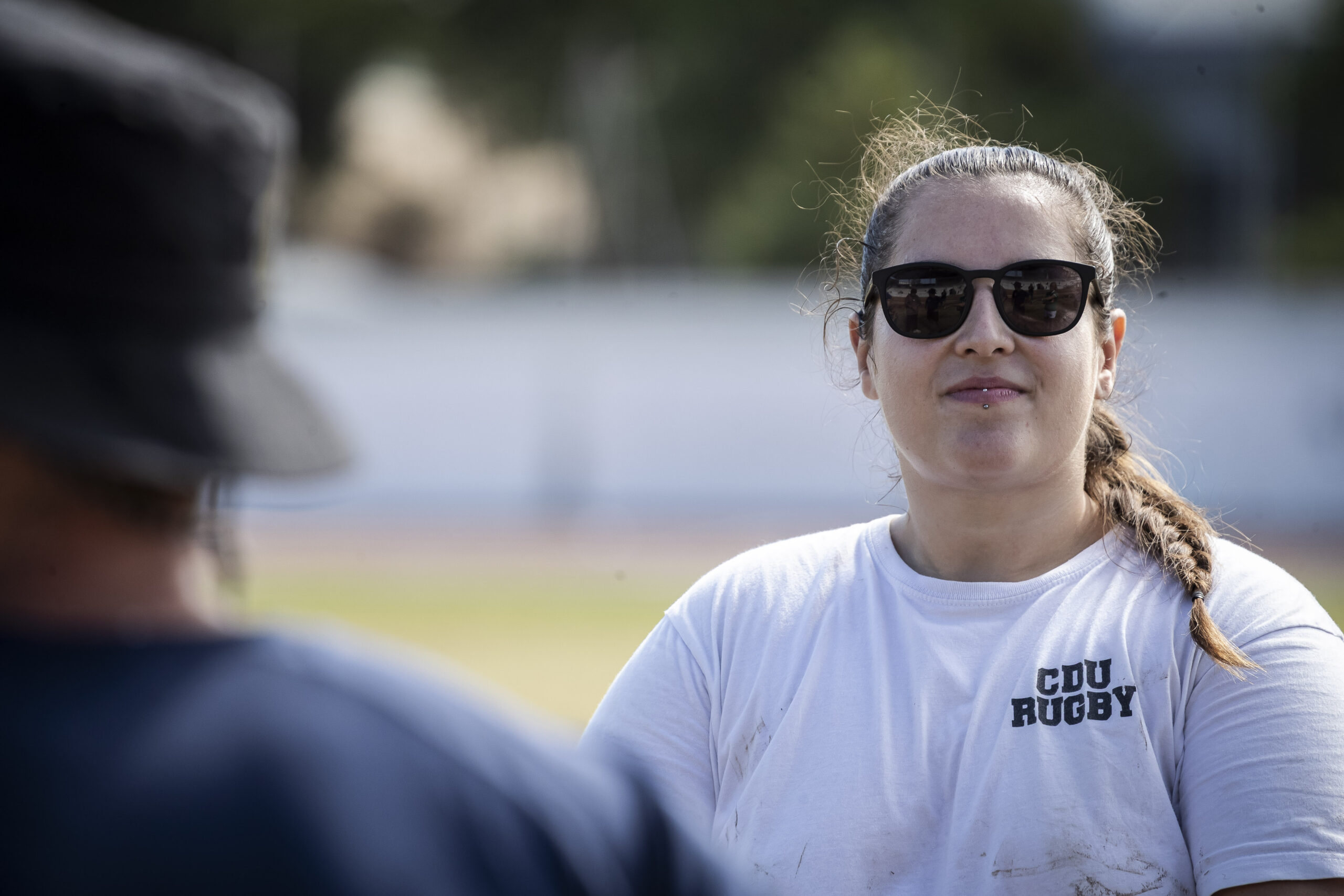 Juegos y diversión en el día del Club del CD Universitario Rugby Zaragoza.