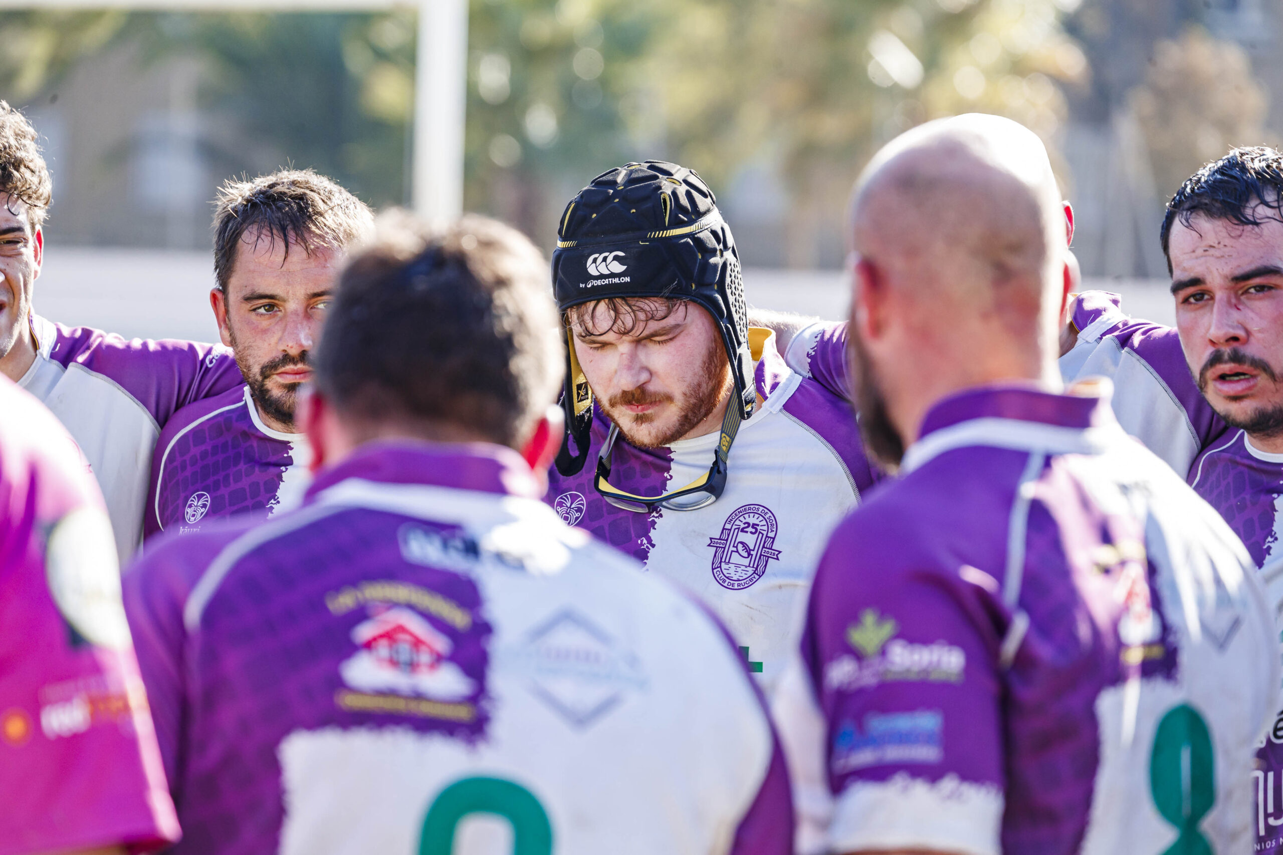 Partido de la jornada 1 de Liga Aragonesa de rugby entre el CEFA Unizar e Ingenieros Soria.