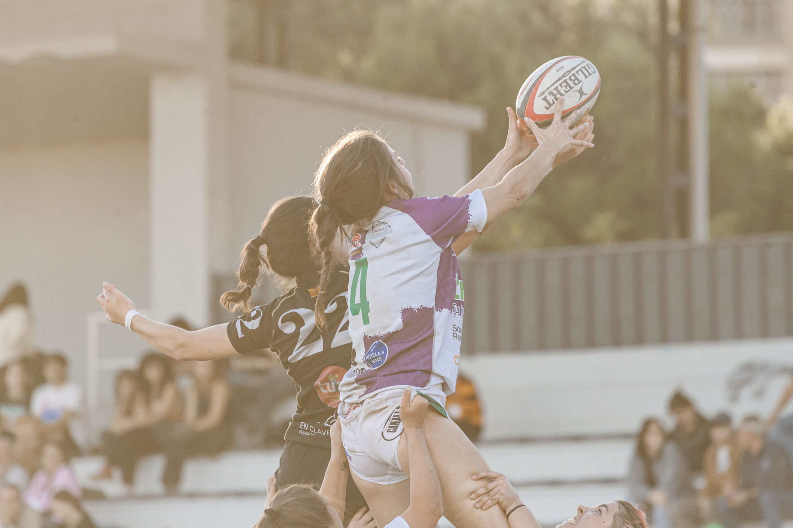 Partido de la jornada 1 de Liga Aragonesa de rugby entre el CEFA Unizar e Ingenieros Soria.
