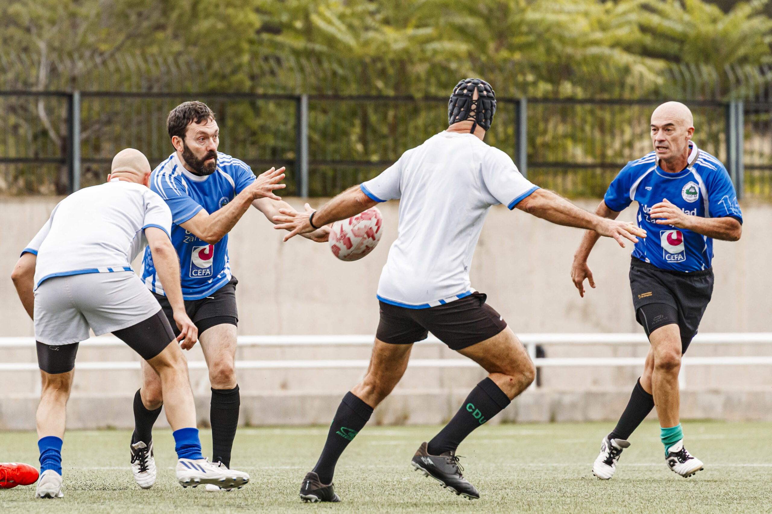 25/10/2025. Imagenes correspondientes al XV Memorial Mauricio Gallego Soro organizado por el CD Universitario Rugby Zaragoza.