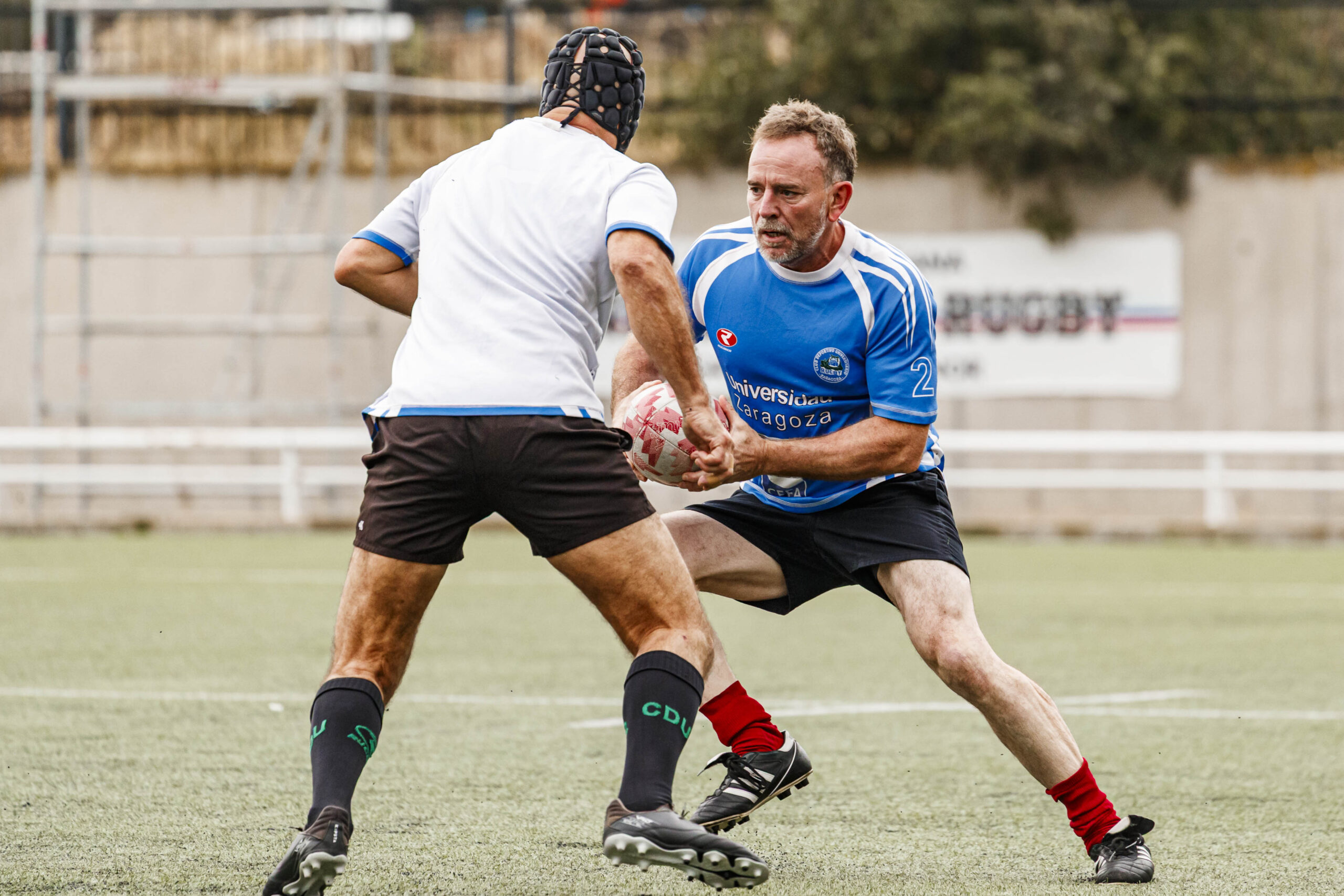 25/10/2025. Imagenes correspondientes al XV Memorial Mauricio Gallego Soro organizado por el CD Universitario Rugby Zaragoza.