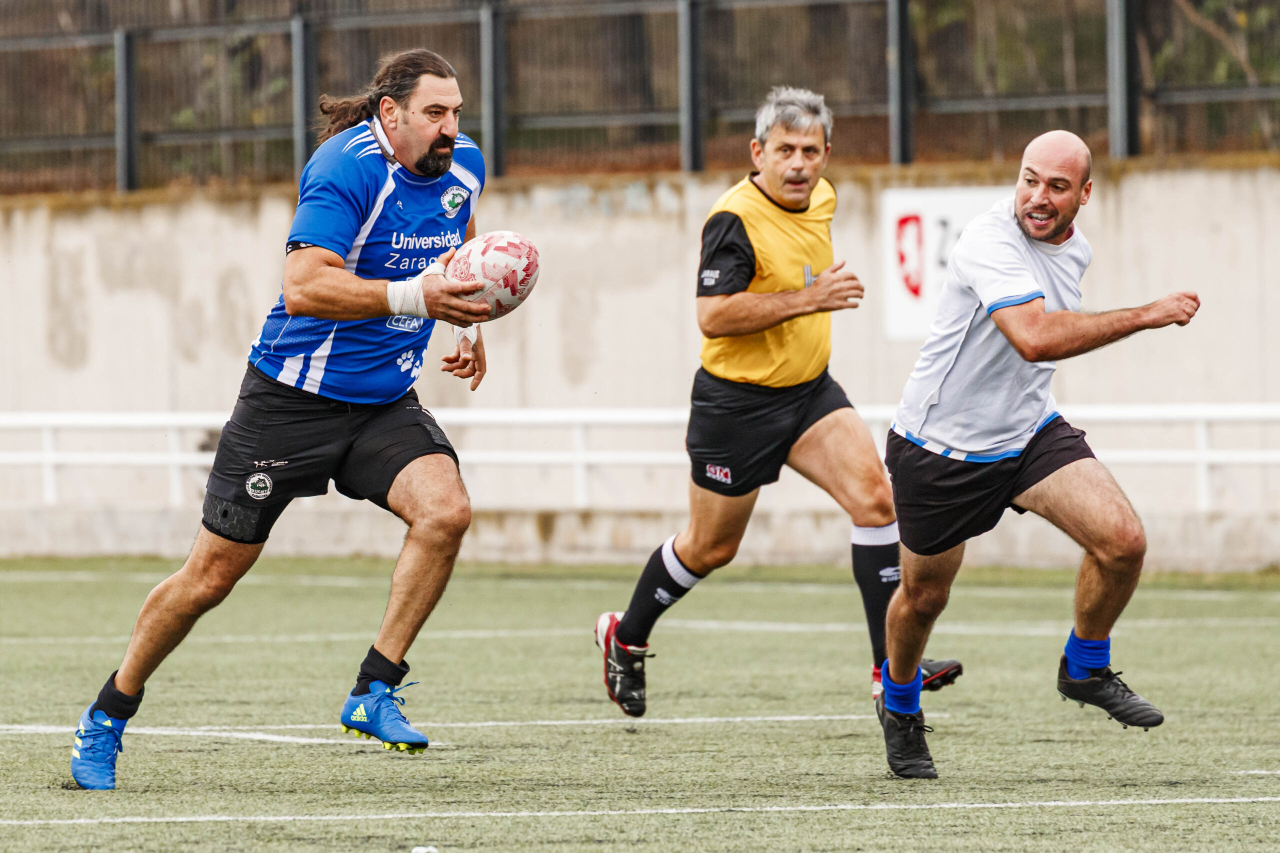25/10/2025. Imagenes correspondientes al XV Memorial Mauricio Gallego Soro organizado por el CD Universitario Rugby Zaragoza.