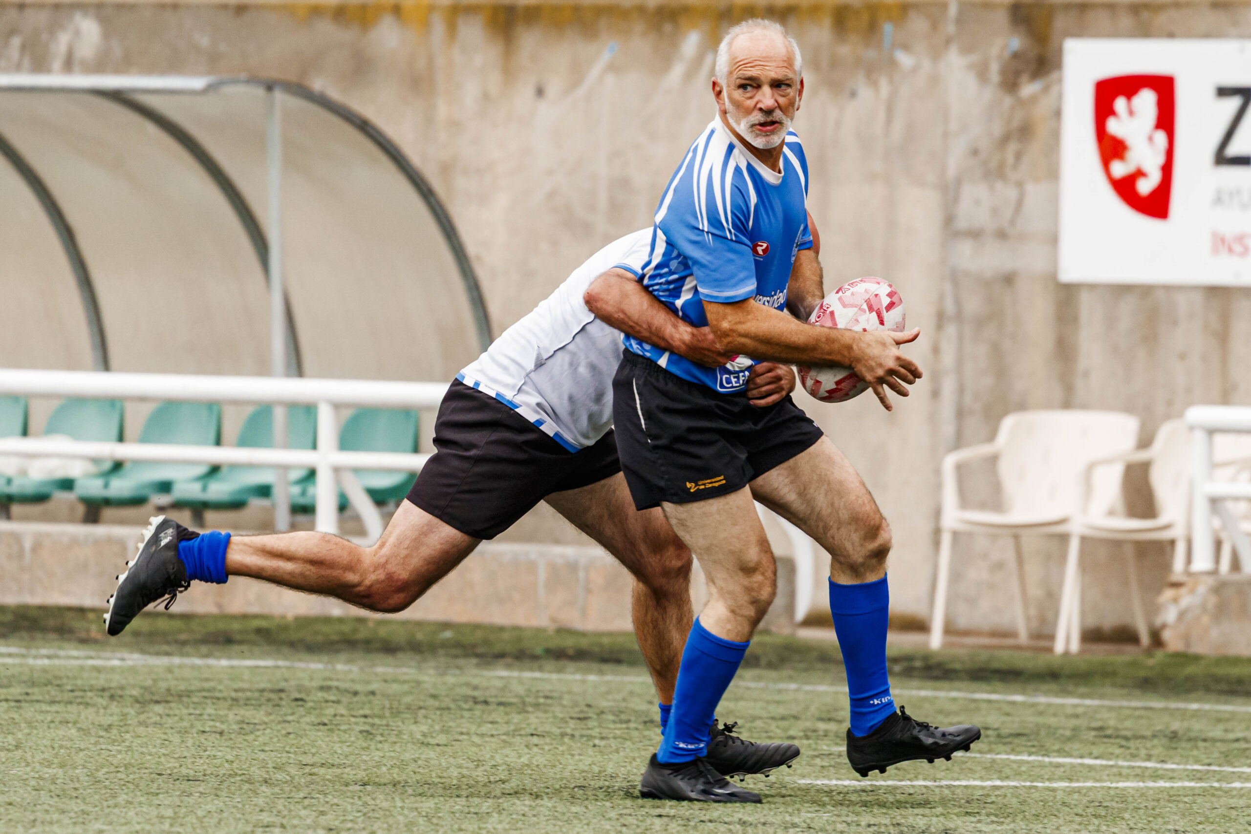 25/10/2025. Imagenes correspondientes al XV Memorial Mauricio Gallego Soro organizado por el CD Universitario Rugby Zaragoza.