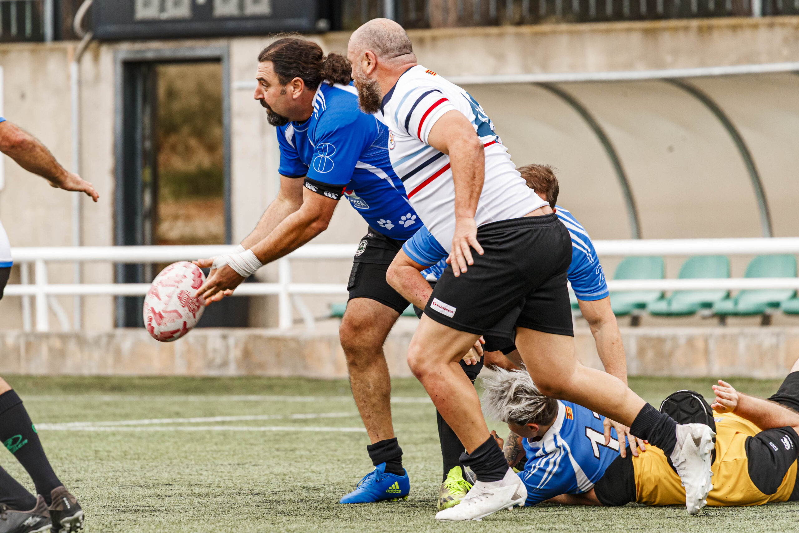 25/10/2025. Imagenes correspondientes al XV Memorial Mauricio Gallego Soro organizado por el CD Universitario Rugby Zaragoza.