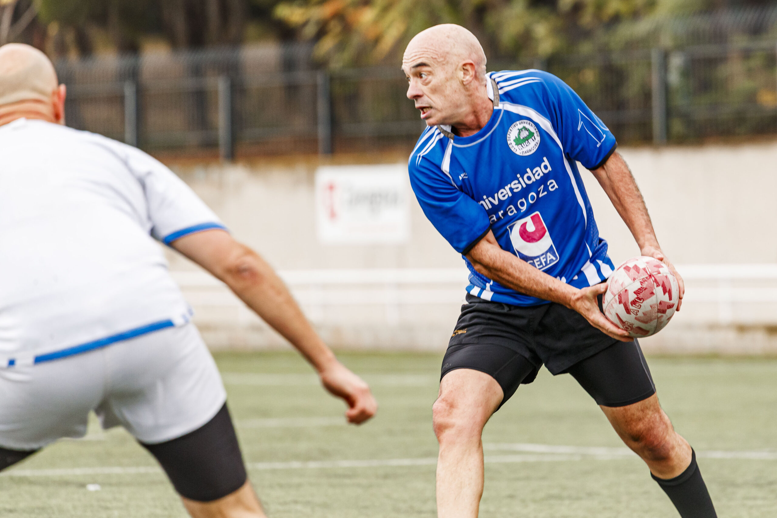 25/10/2025. Imagenes correspondientes al XV Memorial Mauricio Gallego Soro organizado por el CD Universitario Rugby Zaragoza.