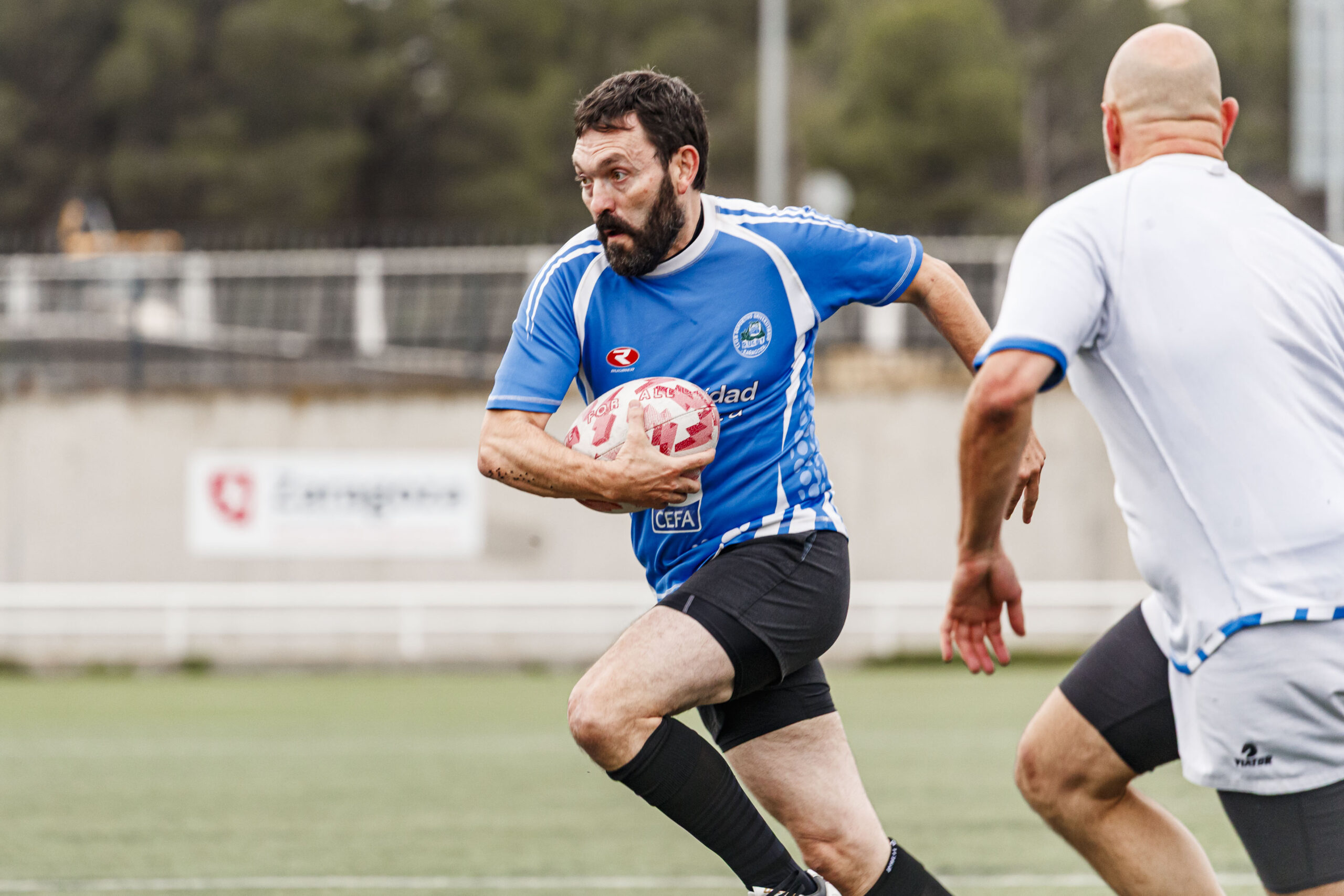 25/10/2025. Imagenes correspondientes al XV Memorial Mauricio Gallego Soro organizado por el CD Universitario Rugby Zaragoza.