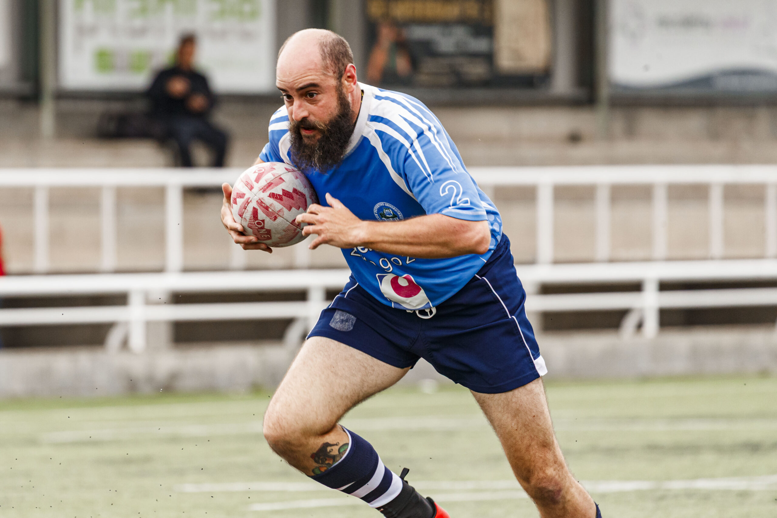 25/10/2025. Imagenes correspondientes al XV Memorial Mauricio Gallego Soro organizado por el CD Universitario Rugby Zaragoza.