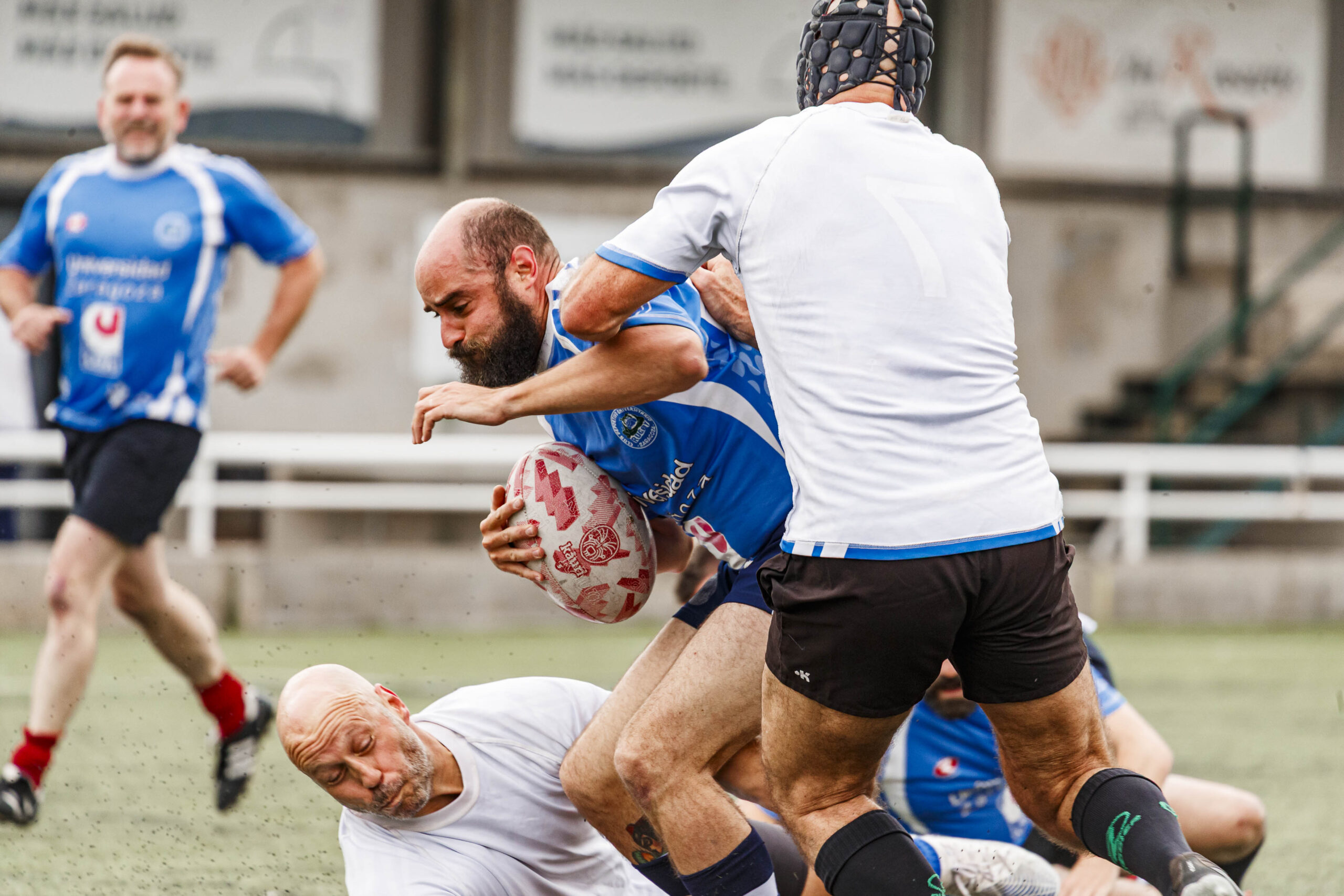 25/10/2025. Imagenes correspondientes al XV Memorial Mauricio Gallego Soro organizado por el CD Universitario Rugby Zaragoza.