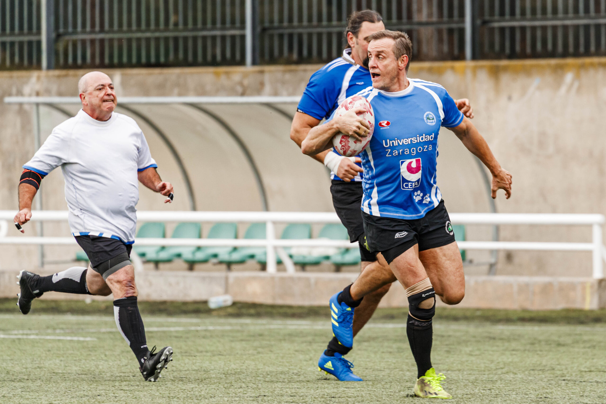 25/10/2025. Imagenes correspondientes al XV Memorial Mauricio Gallego Soro organizado por el CD Universitario Rugby Zaragoza.
