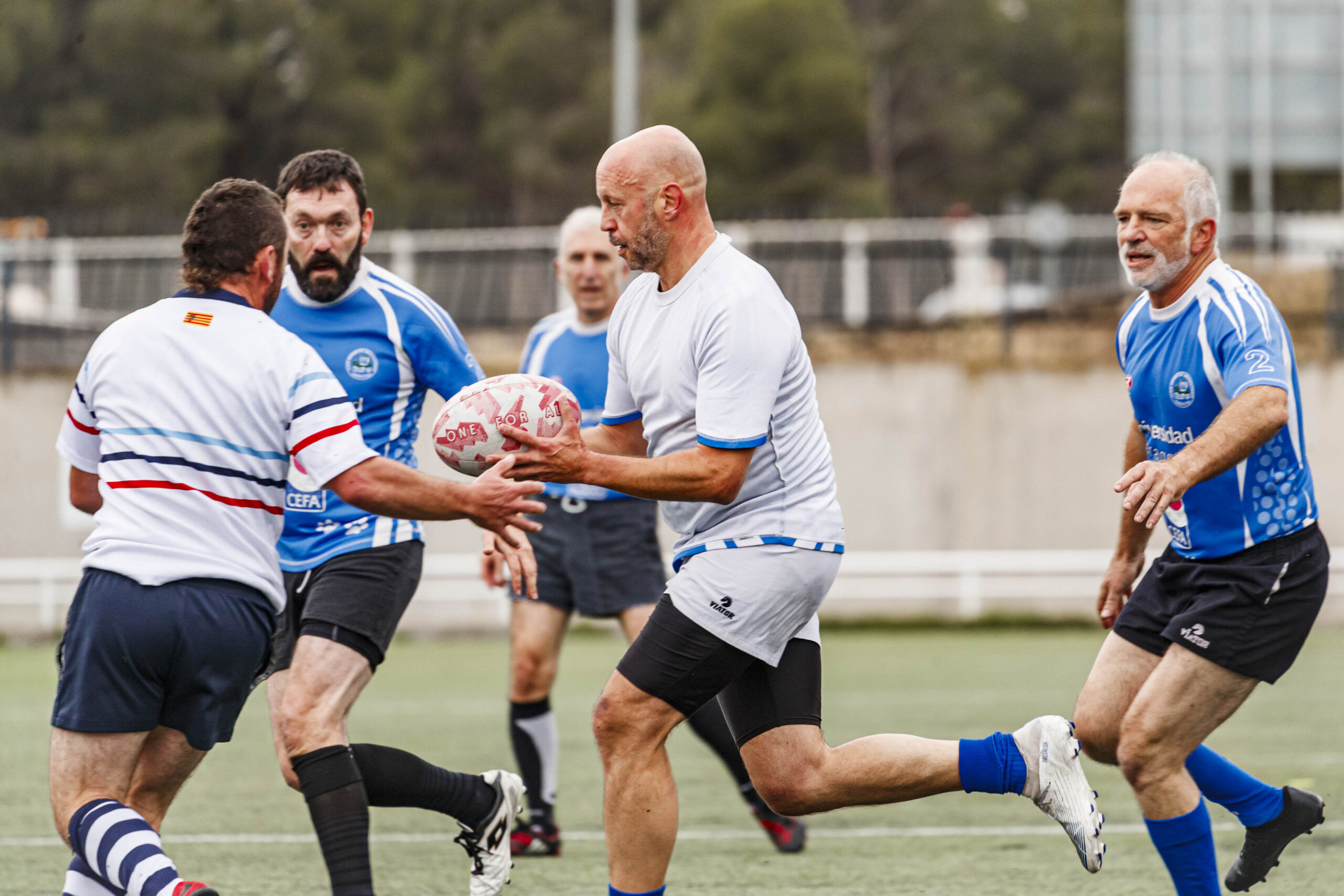 25/10/2025. Imagenes correspondientes al XV Memorial Mauricio Gallego Soro organizado por el CD Universitario Rugby Zaragoza.