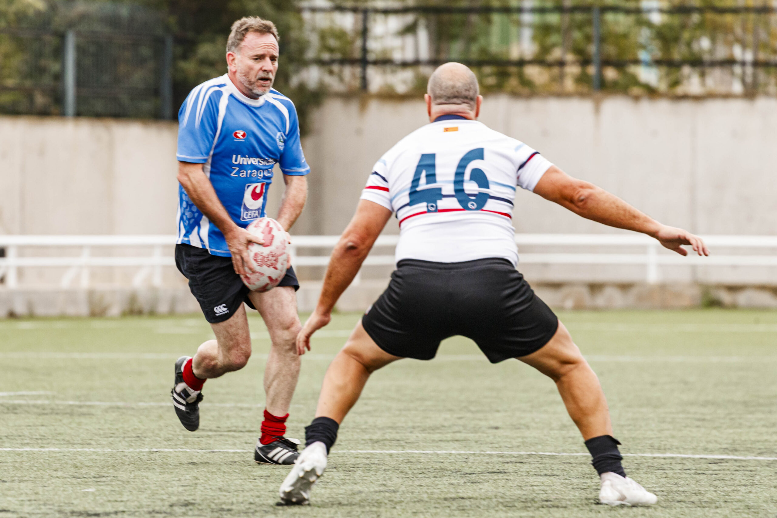 25/10/2025. Imagenes correspondientes al XV Memorial Mauricio Gallego Soro organizado por el CD Universitario Rugby Zaragoza.