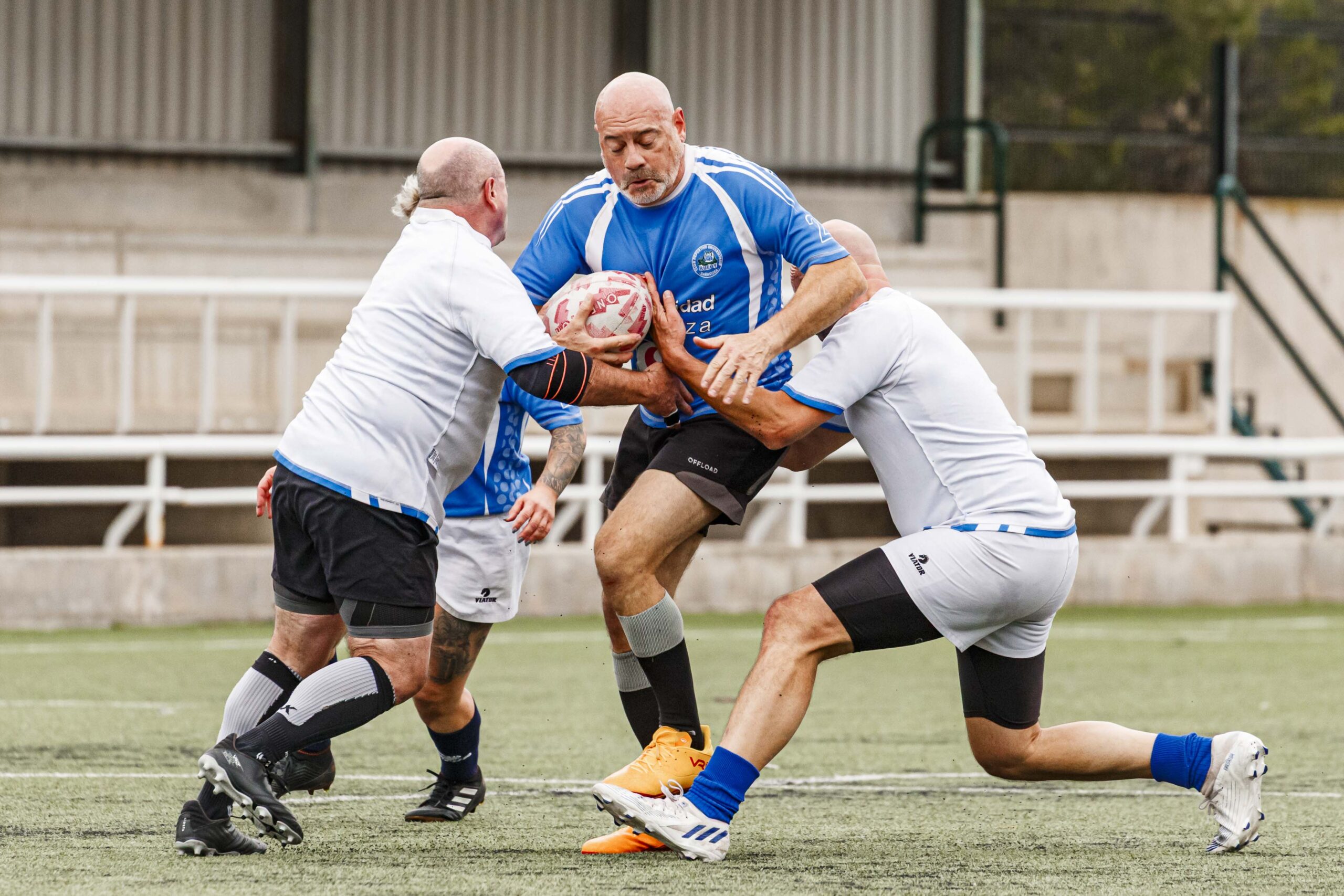 25/10/2025. Imagenes correspondientes al XV Memorial Mauricio Gallego Soro organizado por el CD Universitario Rugby Zaragoza.