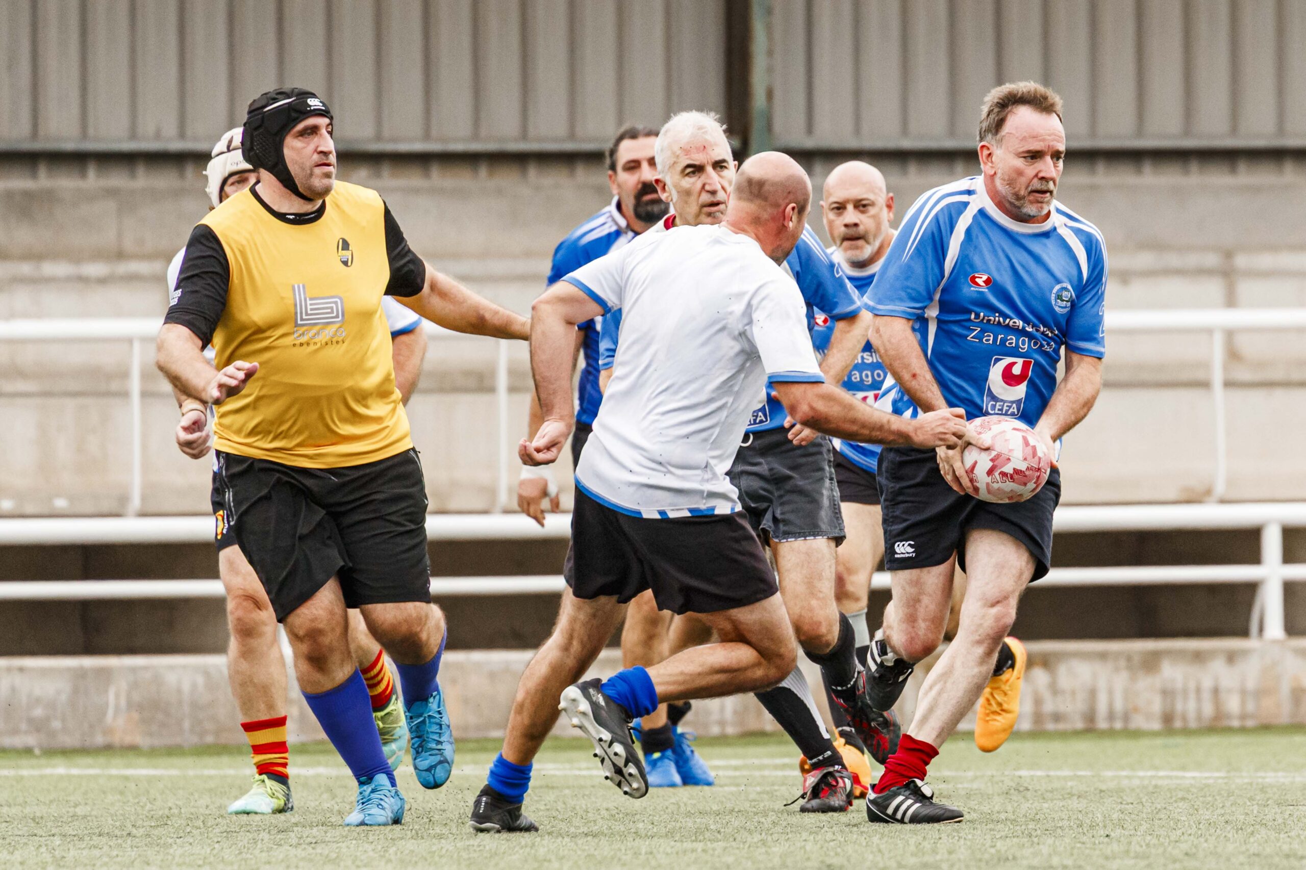 25/10/2025. Imagenes correspondientes al XV Memorial Mauricio Gallego Soro organizado por el CD Universitario Rugby Zaragoza.