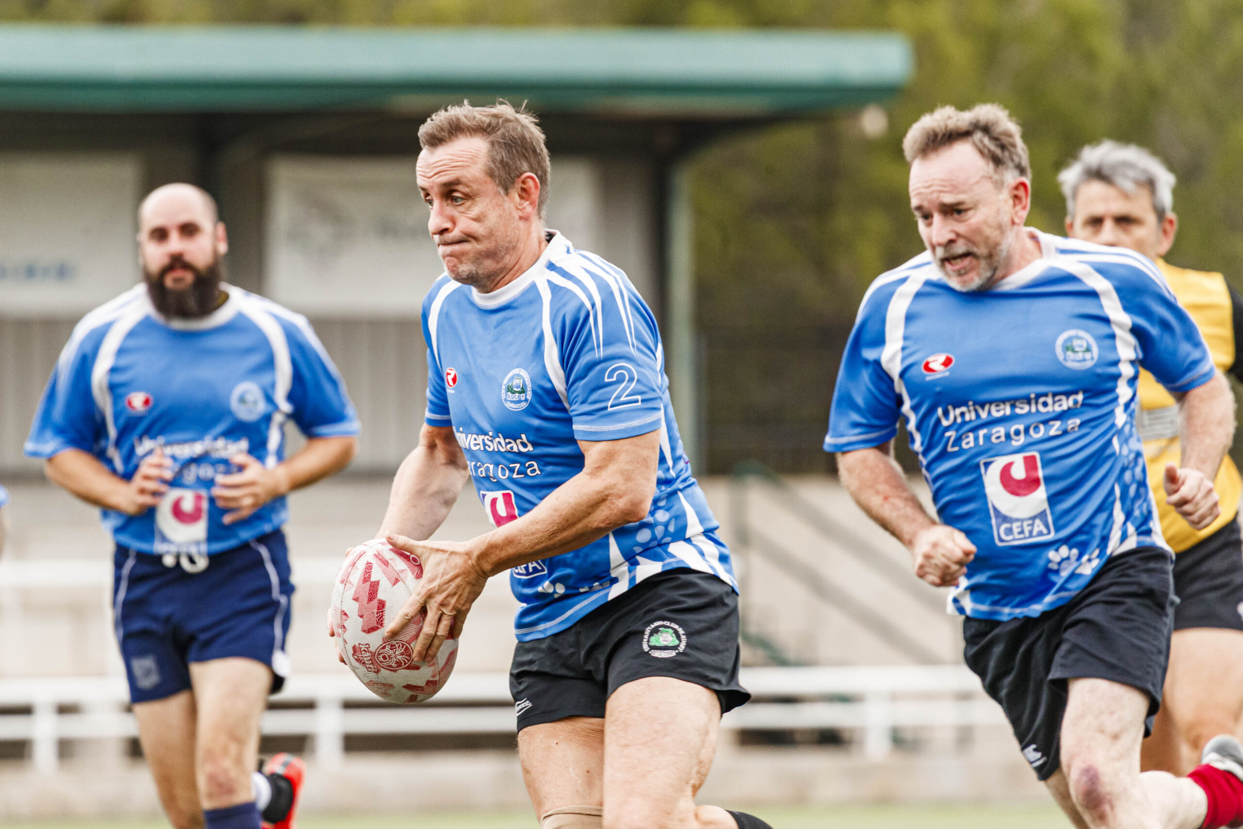 25/10/2025. Imagenes correspondientes al XV Memorial Mauricio Gallego Soro organizado por el CD Universitario Rugby Zaragoza.