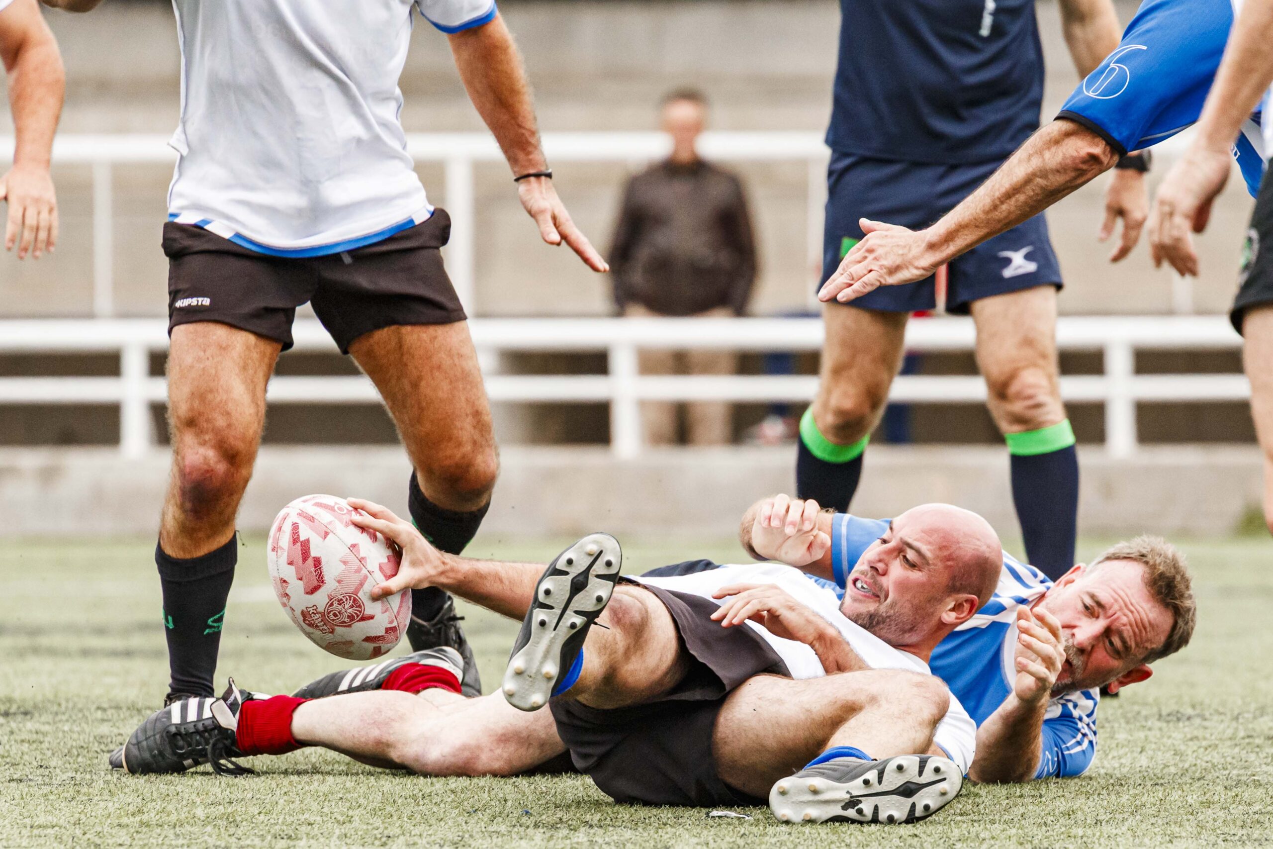 25/10/2025. Imagenes correspondientes al XV Memorial Mauricio Gallego Soro organizado por el CD Universitario Rugby Zaragoza.
