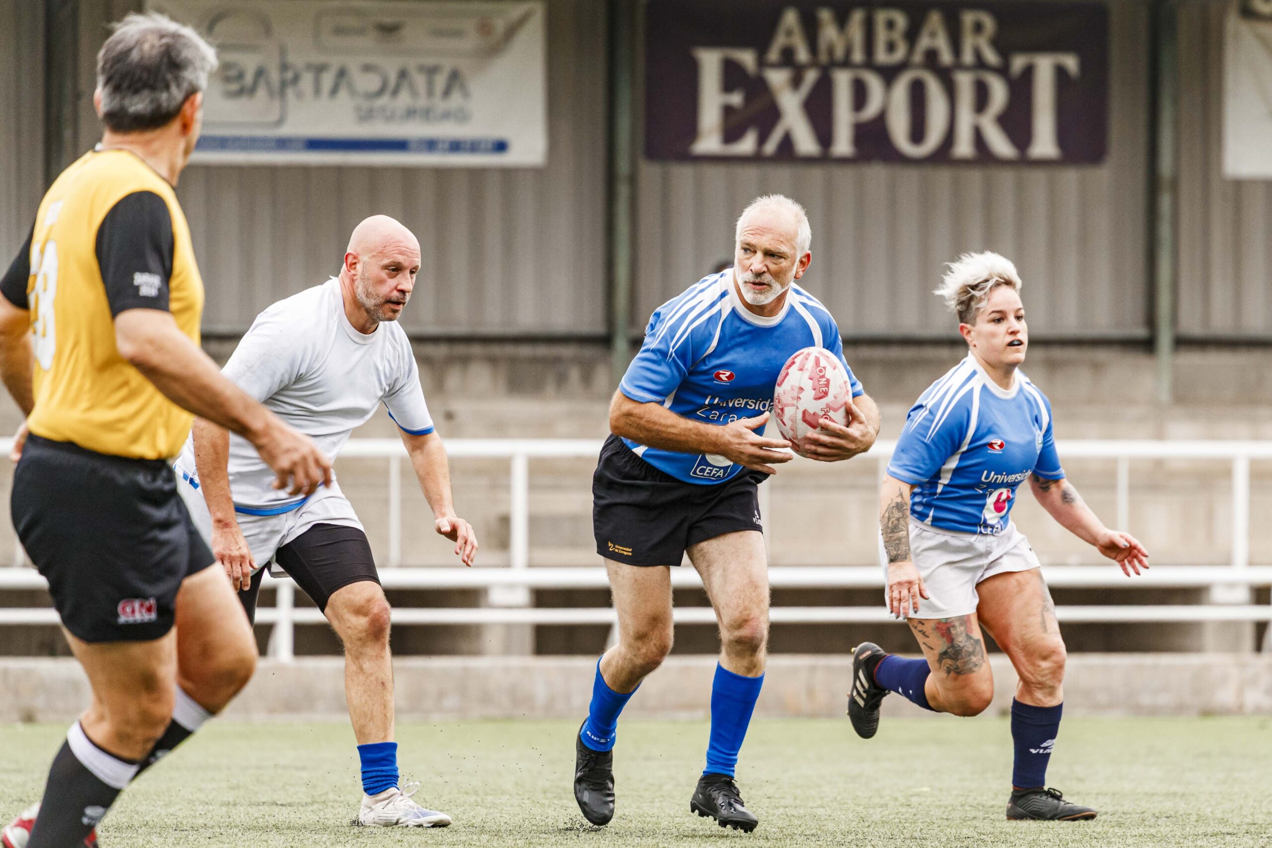 25/10/2025. Imagenes correspondientes al XV Memorial Mauricio Gallego Soro organizado por el CD Universitario Rugby Zaragoza.