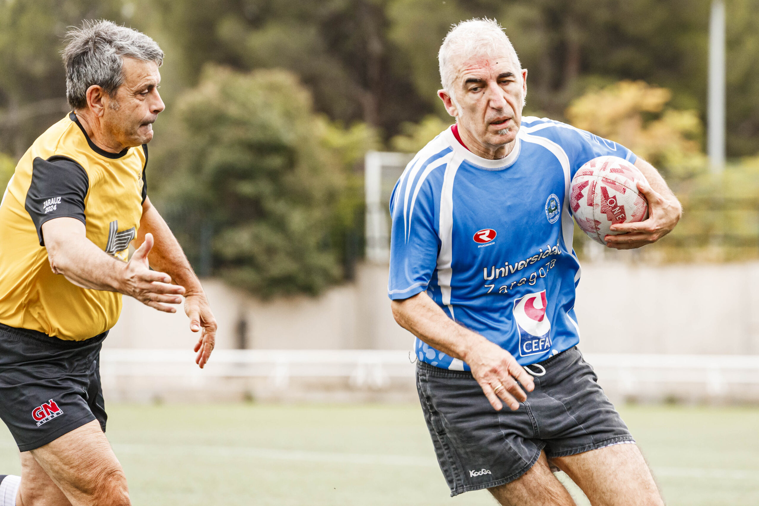 25/10/2025. Imagenes correspondientes al XV Memorial Mauricio Gallego Soro organizado por el CD Universitario Rugby Zaragoza.