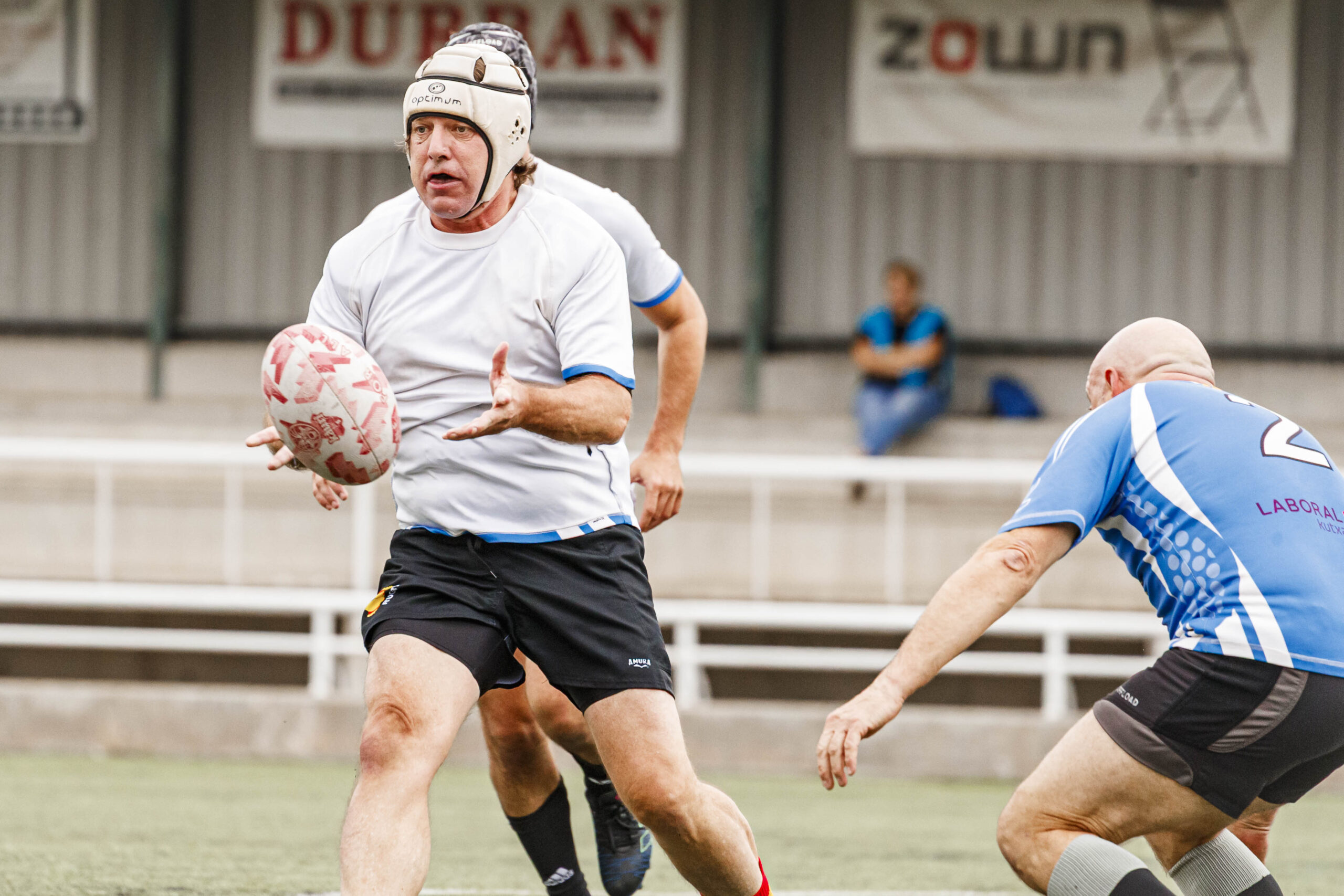 25/10/2025. Imagenes correspondientes al XV Memorial Mauricio Gallego Soro organizado por el CD Universitario Rugby Zaragoza.