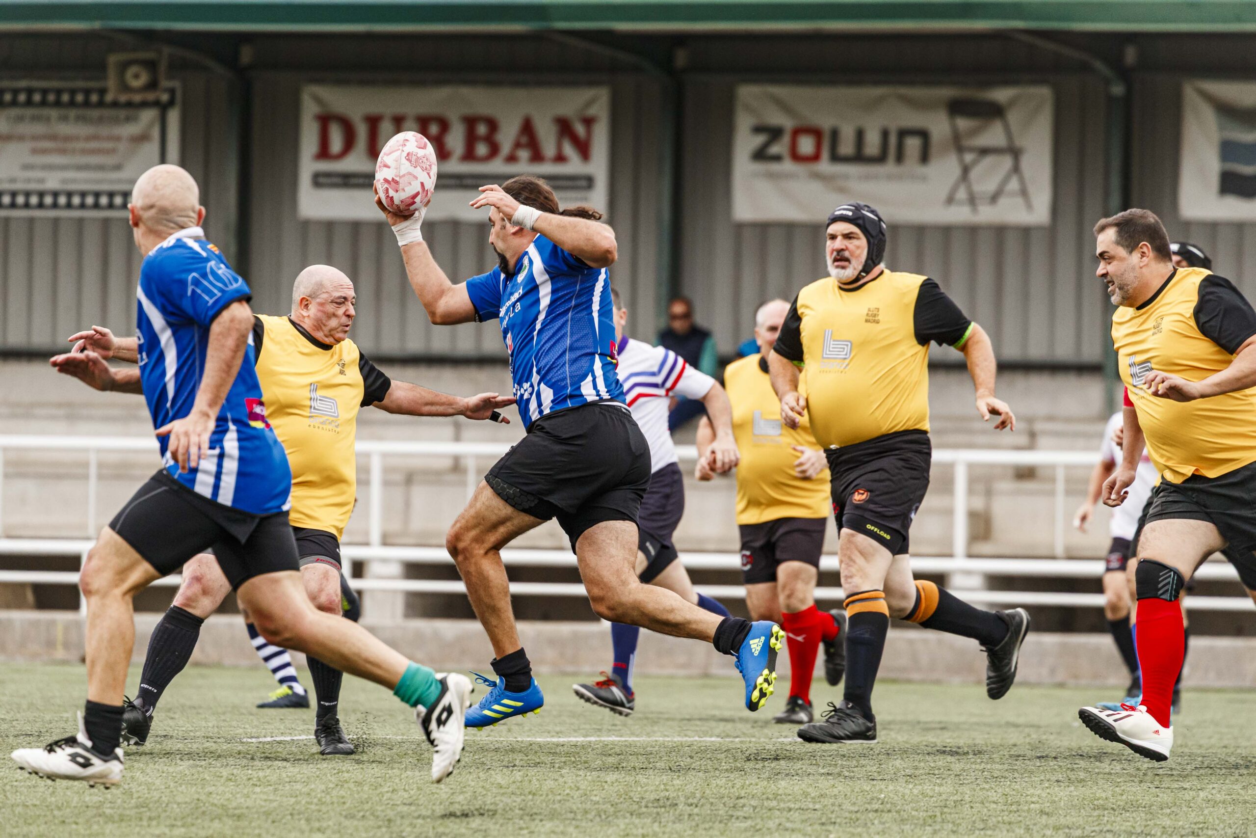 25/10/2025. Imagenes correspondientes al XV Memorial Mauricio Gallego Soro organizado por el CD Universitario Rugby Zaragoza.