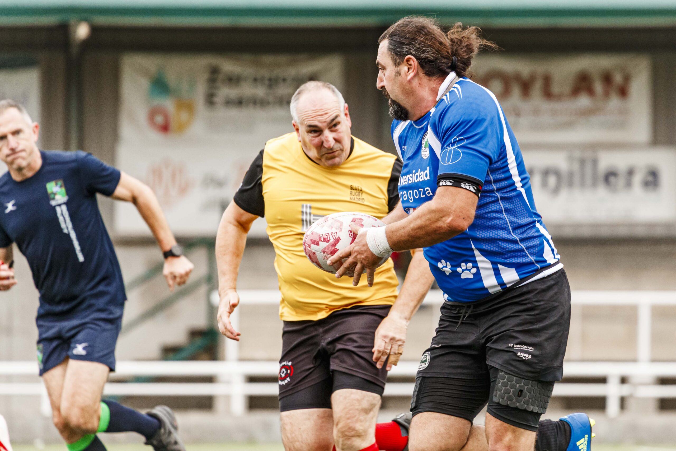25/10/2025. Imagenes correspondientes al XV Memorial Mauricio Gallego Soro organizado por el CD Universitario Rugby Zaragoza.