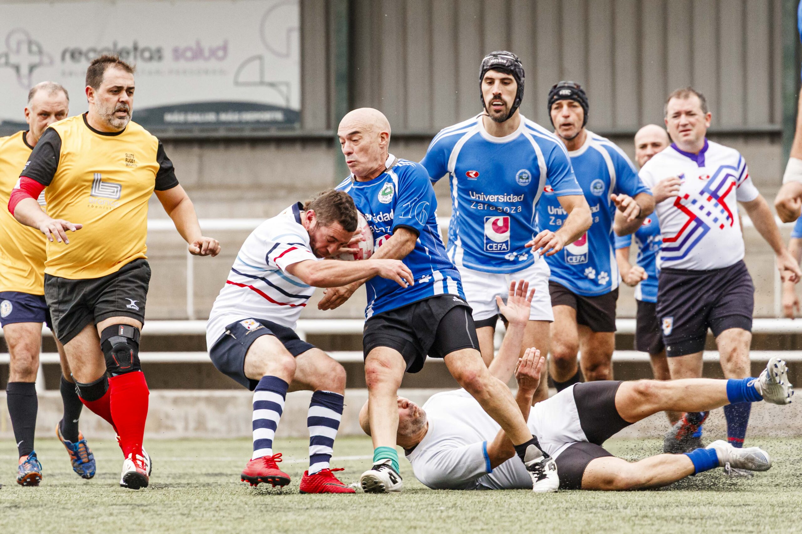 25/10/2025. Imagenes correspondientes al XV Memorial Mauricio Gallego Soro organizado por el CD Universitario Rugby Zaragoza.