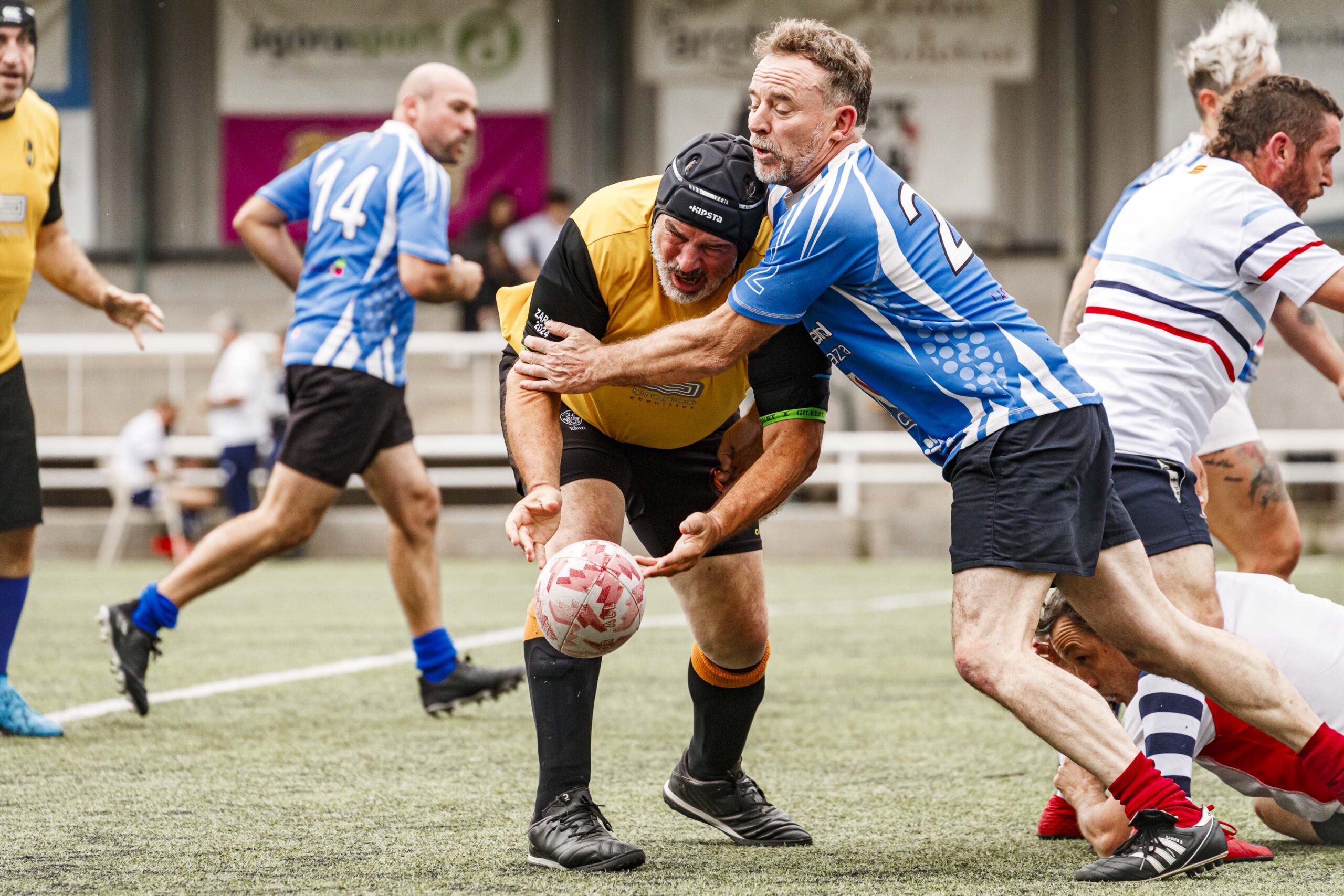 25/10/2025. Imagenes correspondientes al XV Memorial Mauricio Gallego Soro organizado por el CD Universitario Rugby Zaragoza.