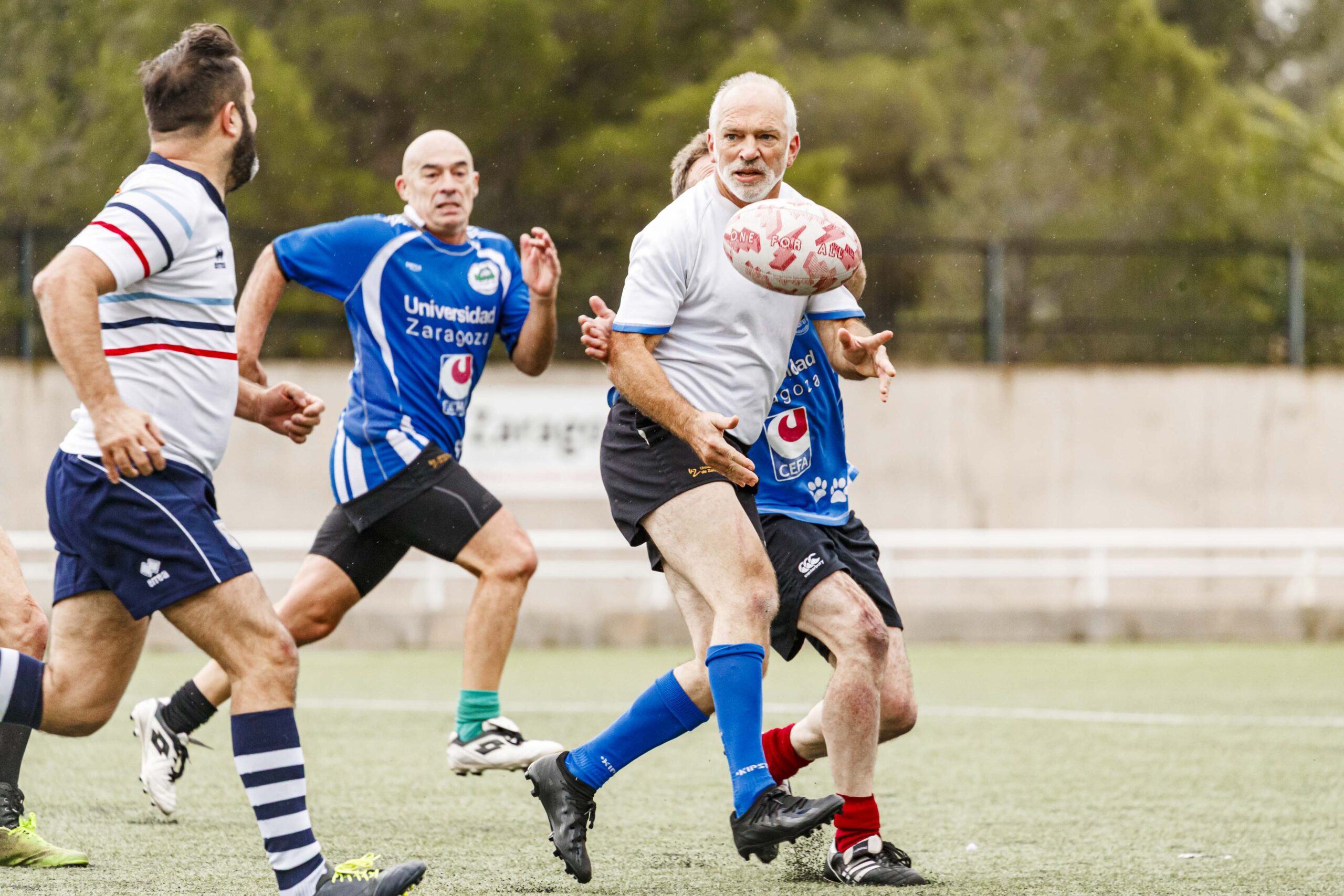 25/10/2025. Imagenes correspondientes al XV Memorial Mauricio Gallego Soro organizado por el CD Universitario Rugby Zaragoza.
