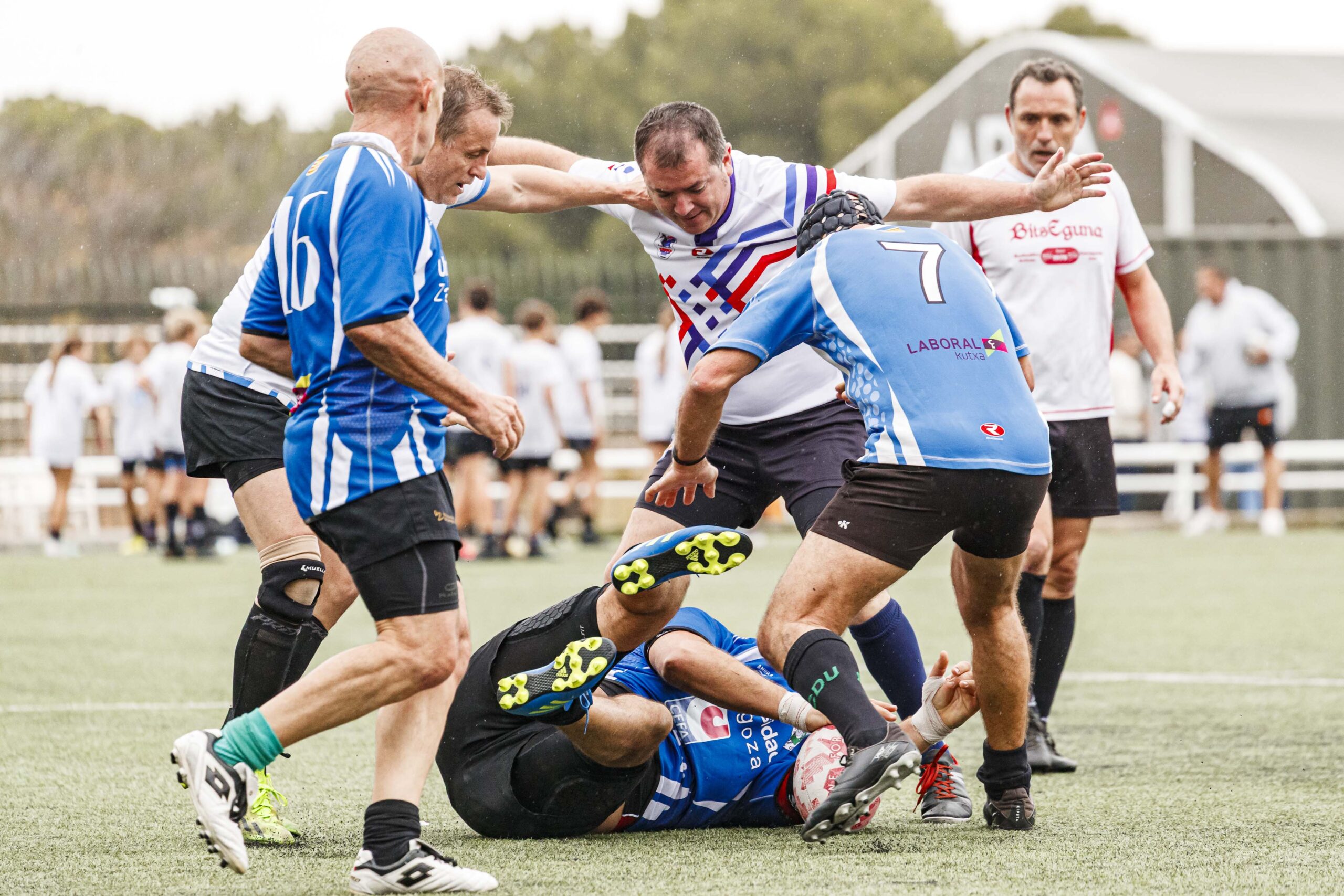 25/10/2025. Imagenes correspondientes al XV Memorial Mauricio Gallego Soro organizado por el CD Universitario Rugby Zaragoza.