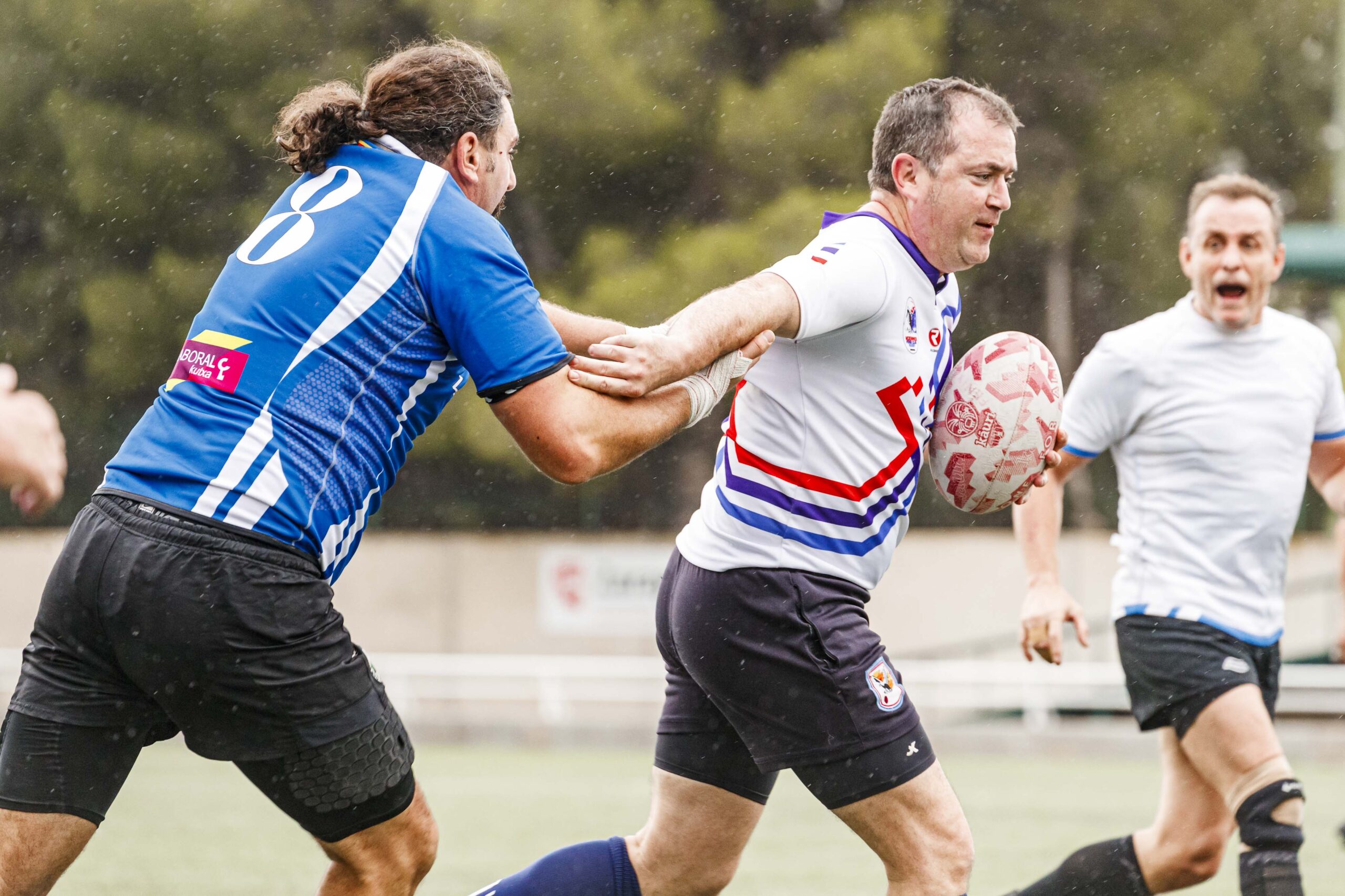 25/10/2025. Imagenes correspondientes al XV Memorial Mauricio Gallego Soro organizado por el CD Universitario Rugby Zaragoza.