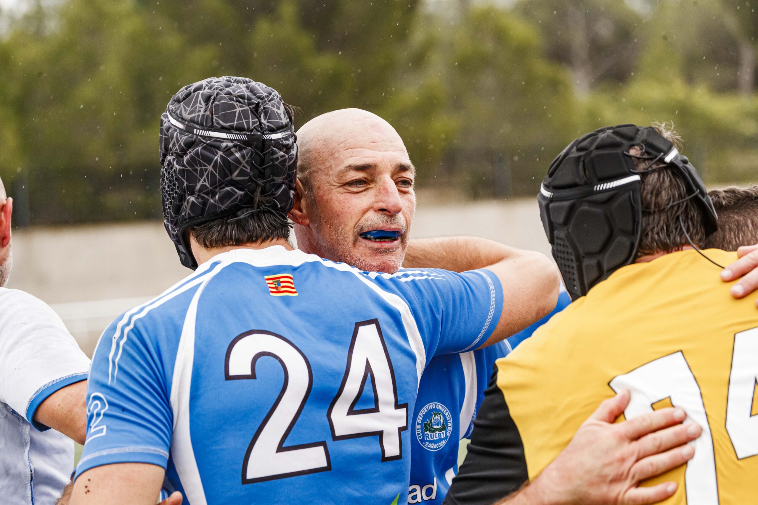 25/10/2025. Imagenes correspondientes al XV Memorial Mauricio Gallego Soro organizado por el CD Universitario Rugby Zaragoza.