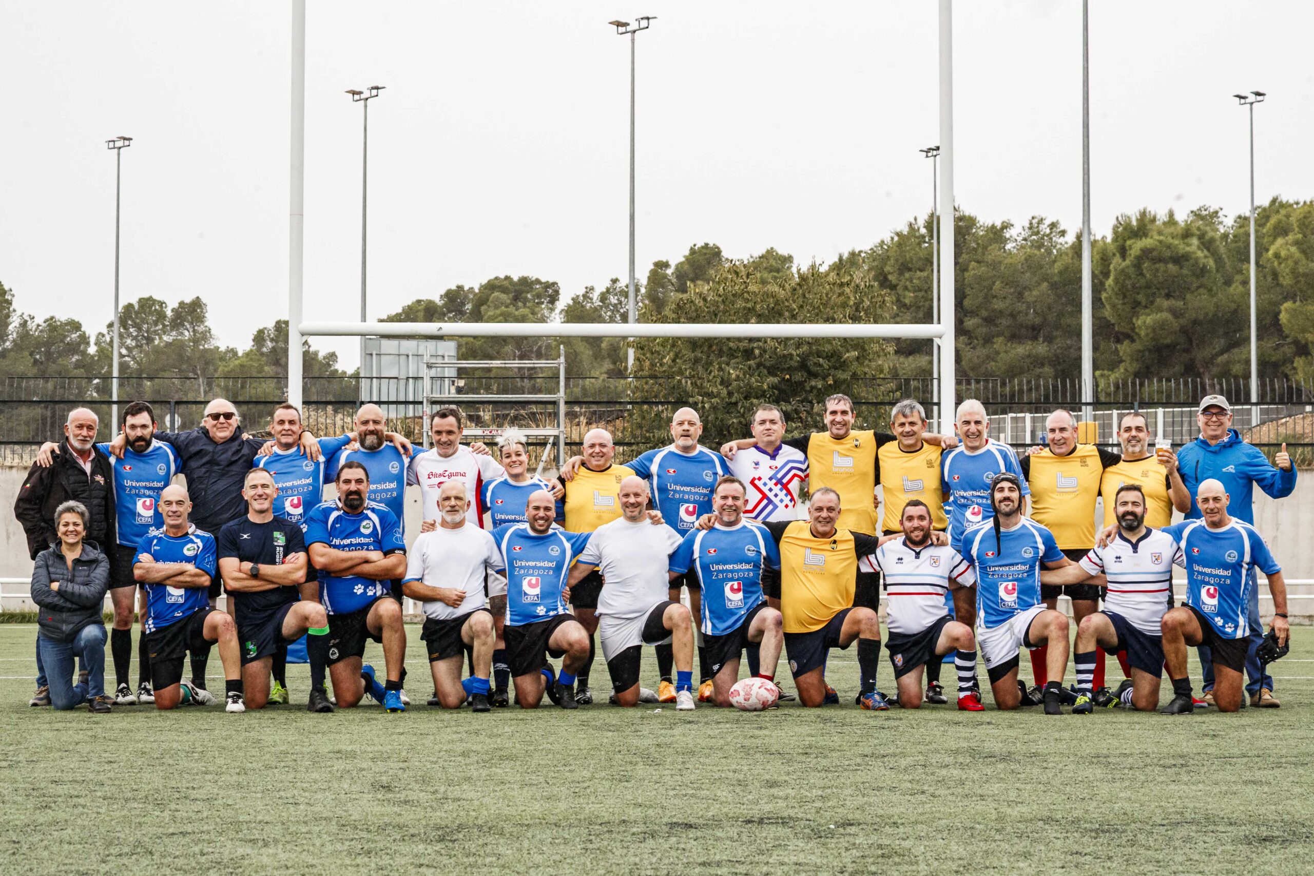 25/10/2025. Imagenes correspondientes al XV Memorial Mauricio Gallego Soro organizado por el CD Universitario Rugby Zaragoza.