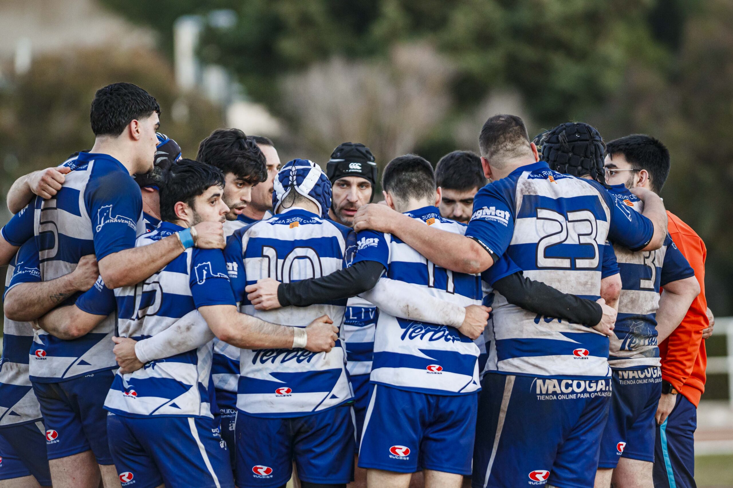 Partido correspondiente a la jornada 6 de la Liga Aragonesa de rugby masculino entre el CEFA Unizar y el Ejea