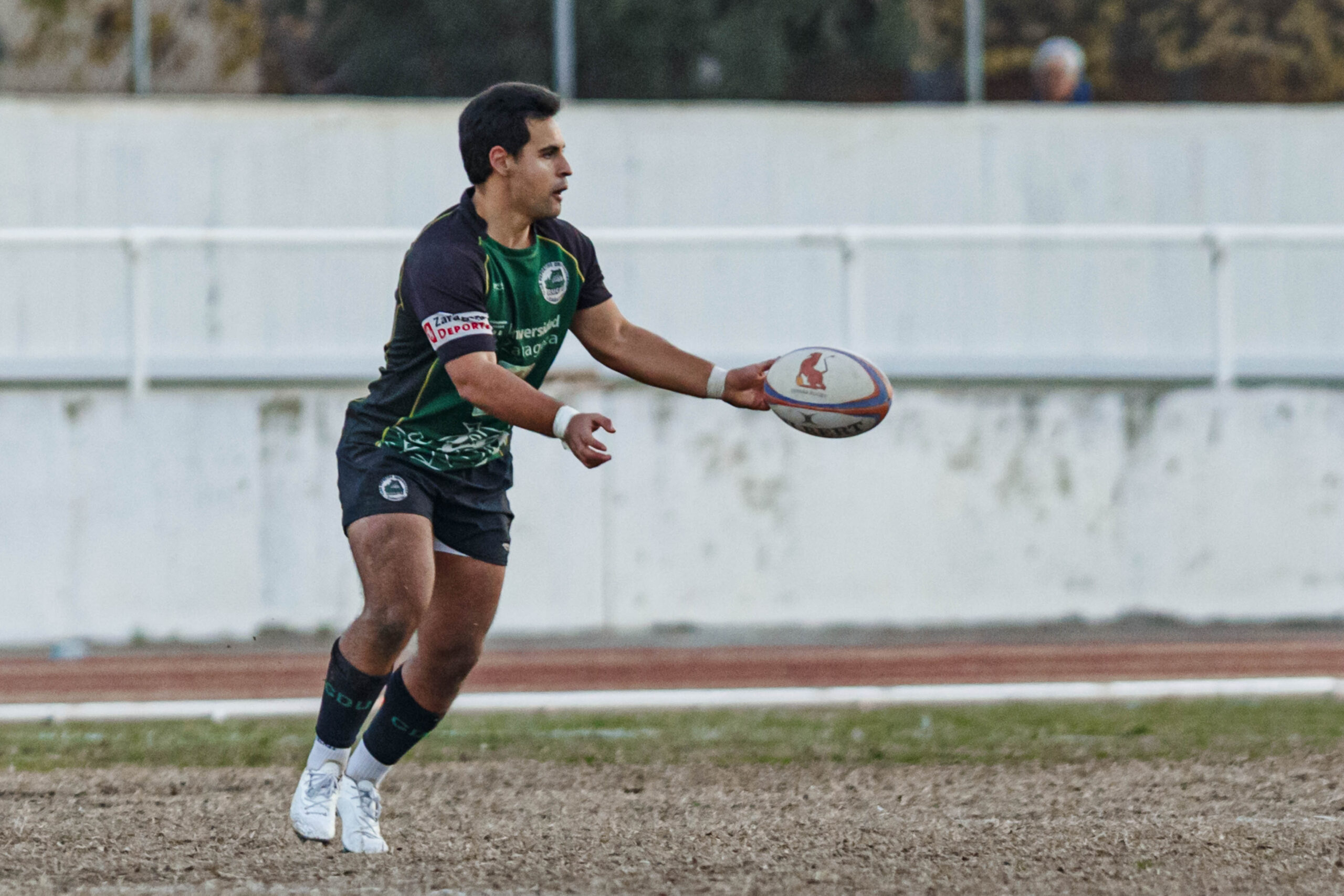 Partido correspondiente a la jornada 6 de la Liga Aragonesa de rugby masculino entre el CEFA Unizar y el Ejea
