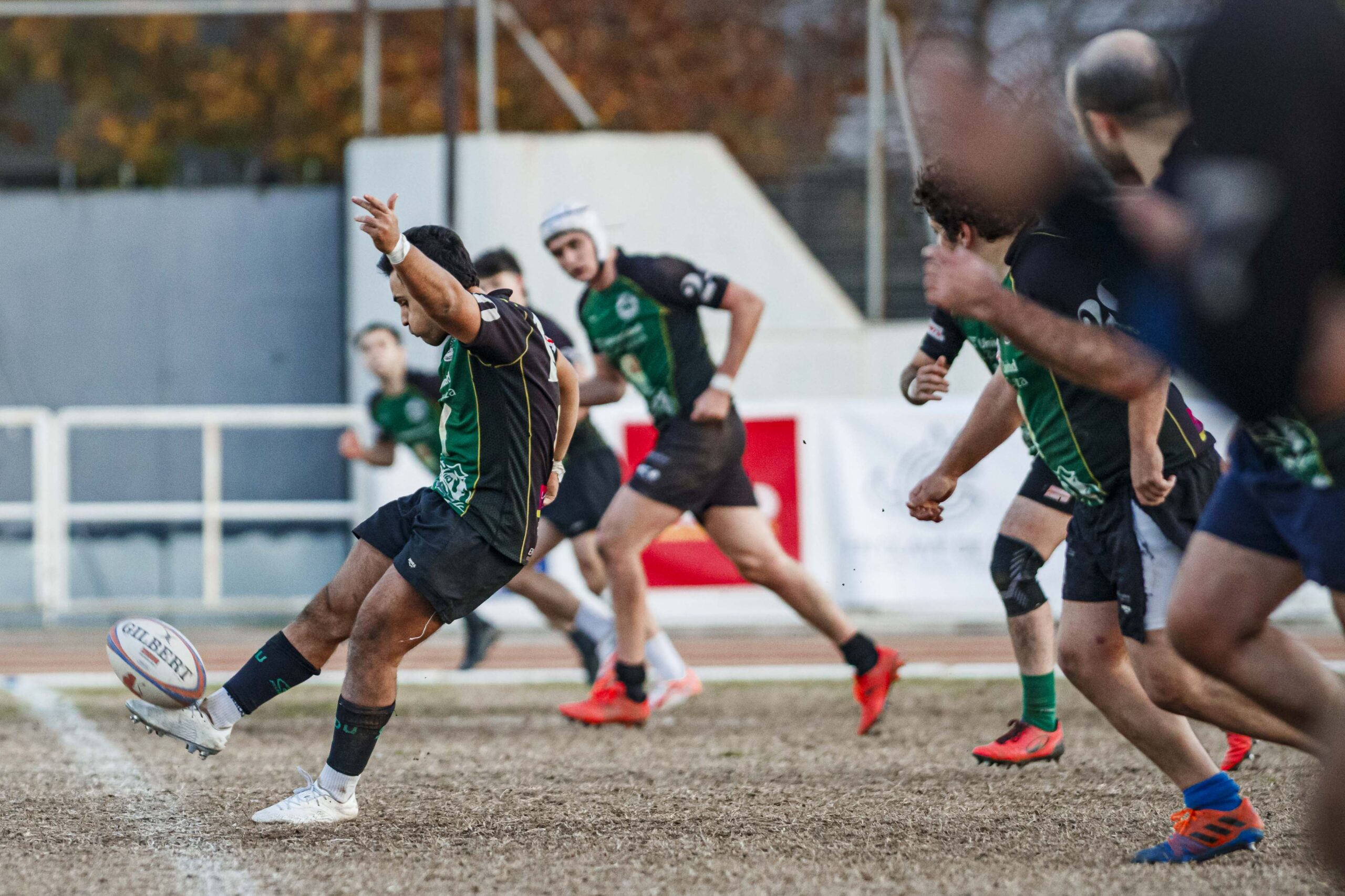 Partido correspondiente a la jornada 6 de la Liga Aragonesa de rugby masculino entre el CEFA Unizar y el Ejea