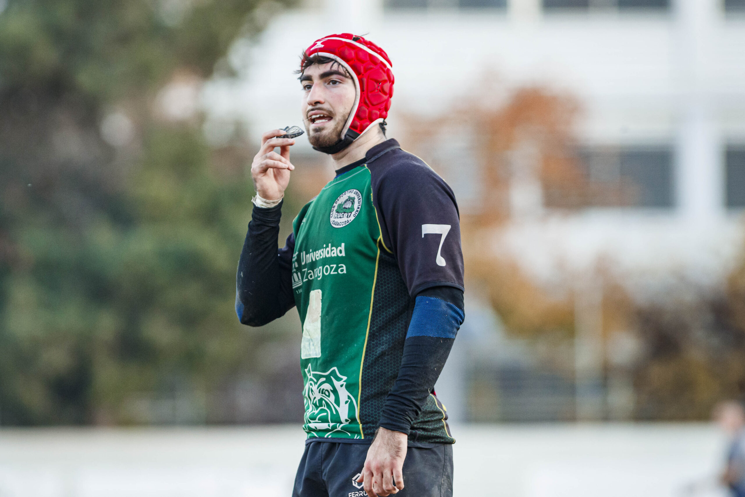 Partido correspondiente a la jornada 6 de la Liga Aragonesa de rugby masculino entre el CEFA Unizar y el Ejea