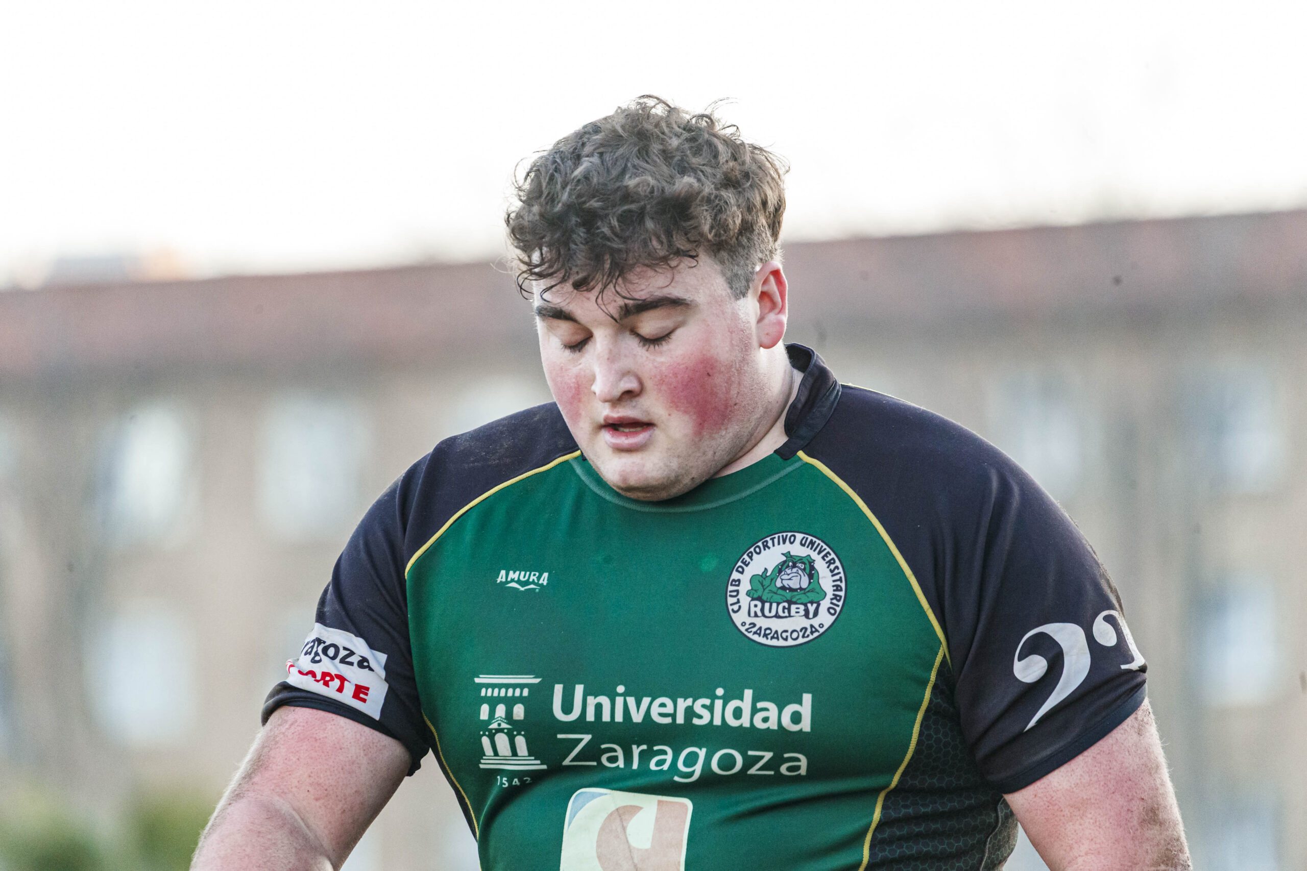 Partido correspondiente a la jornada 6 de la Liga Aragonesa de rugby masculino entre el CEFA Unizar y el Ejea