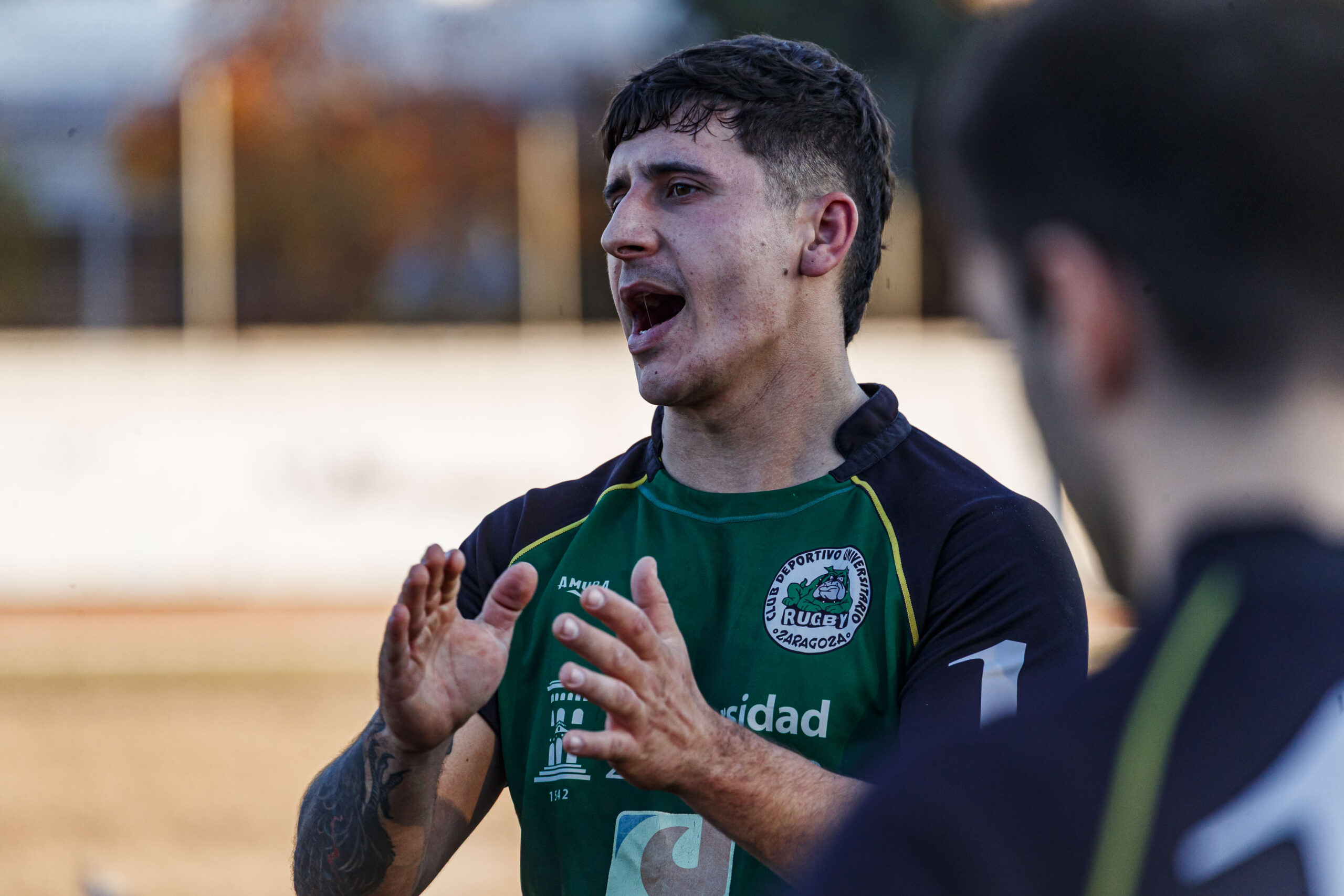 Partido correspondiente a la jornada 6 de la Liga Aragonesa de rugby masculino entre el CEFA Unizar y el Ejea