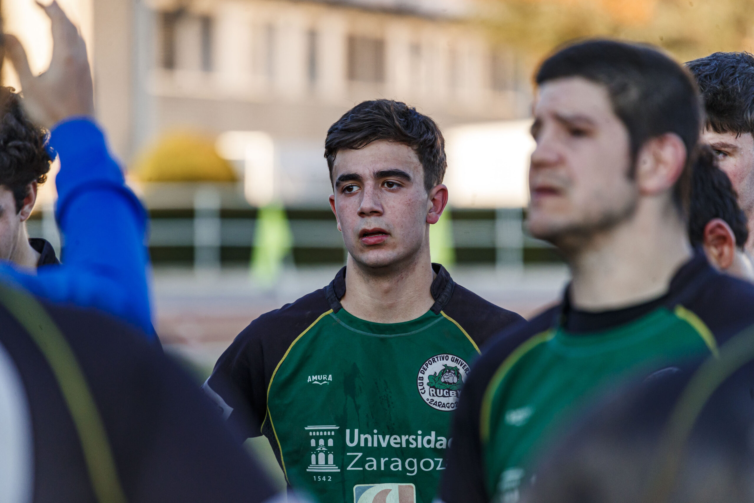 Partido correspondiente a la jornada 6 de la Liga Aragonesa de rugby masculino entre el CEFA Unizar y el Ejea