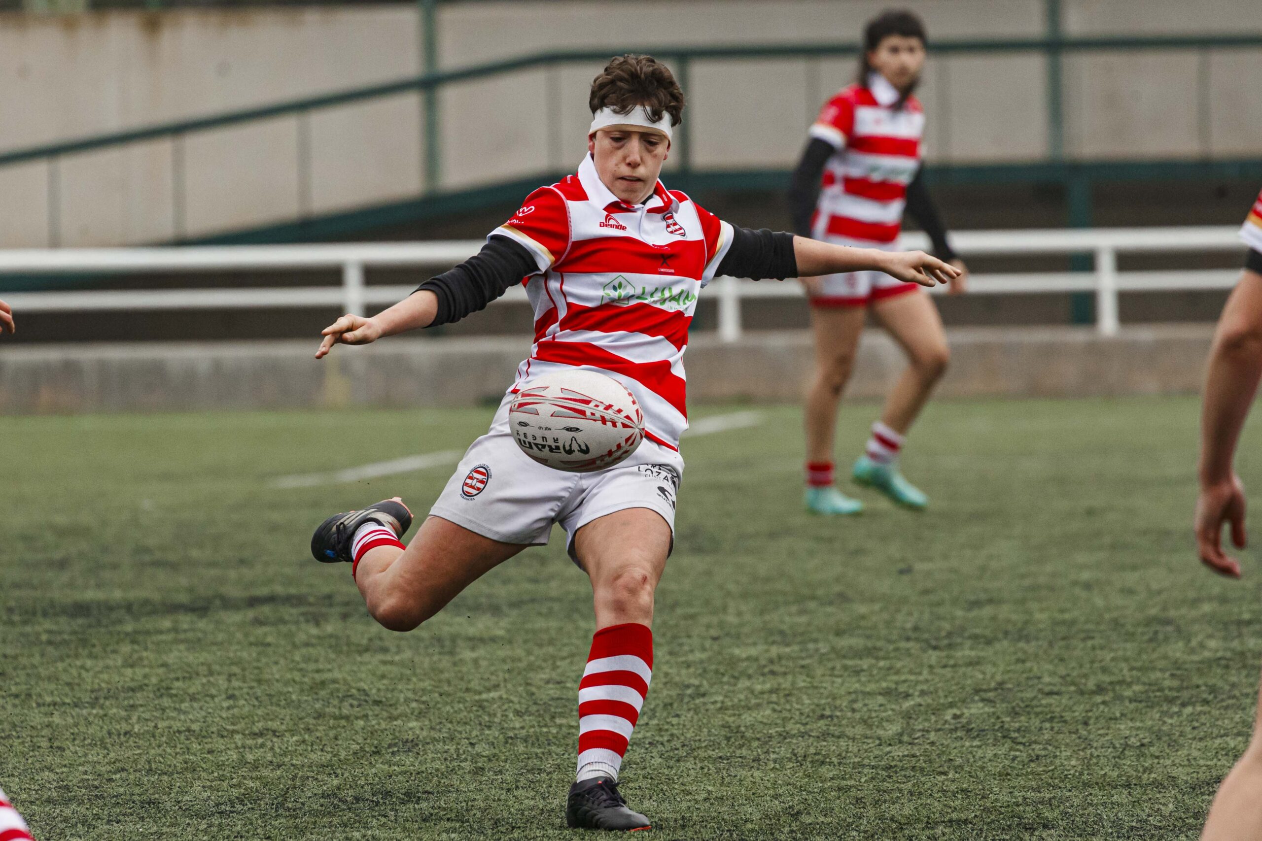 Imágenes correspondientes al partido de la joranda 3 de la Liga autonómica aragonesa de rugby femenino entre el Íbero CR y el CEFA Unizar.