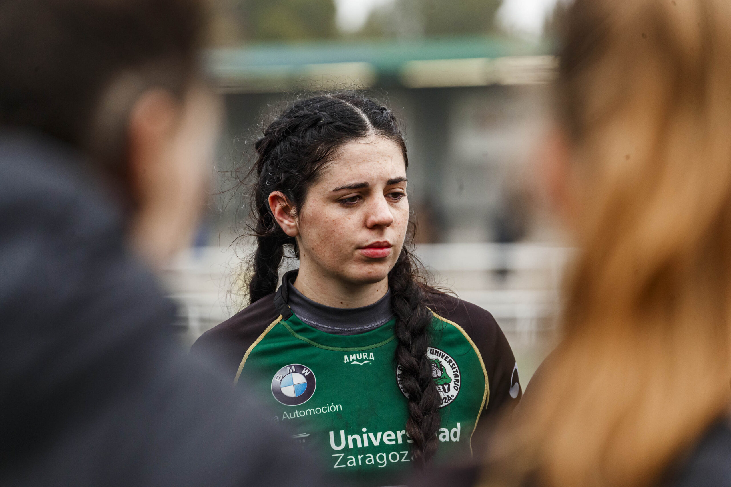 Imágenes correspondientes al partido de la joranda 3 de la Liga autonómica aragonesa de rugby femenino entre el Íbero CR y el CEFA Unizar.