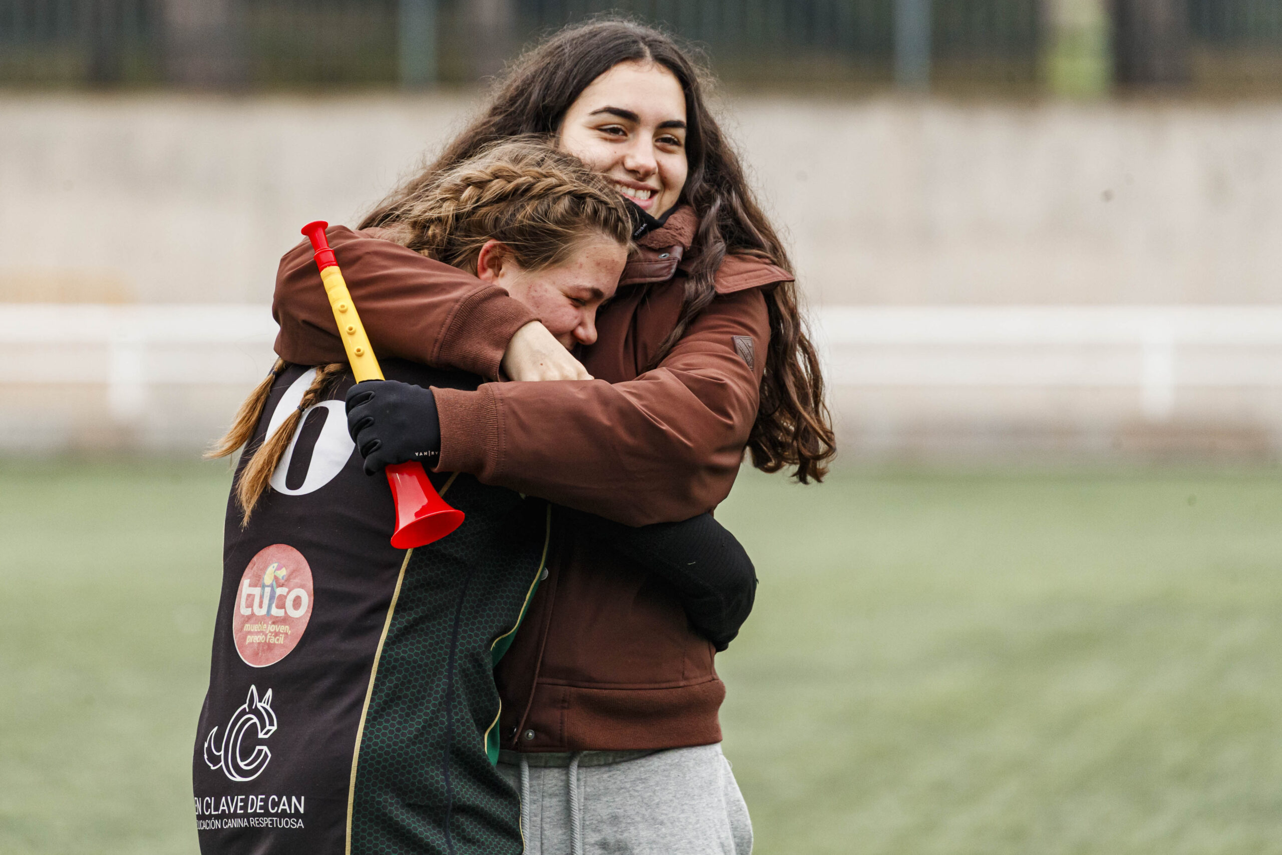 Imágenes correspondientes al partido de la joranda 3 de la Liga autonómica aragonesa de rugby femenino entre el Íbero CR y el CEFA Unizar.