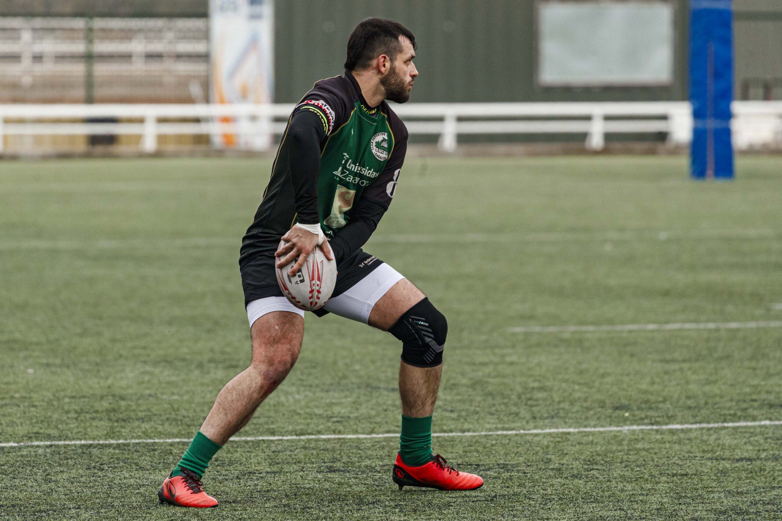 Imágenes correspondientes al partido de la joranda 7 de la Liga autonómica aragonesa de rugby masculino entre el Íbero CR y el CEFA Unizar.