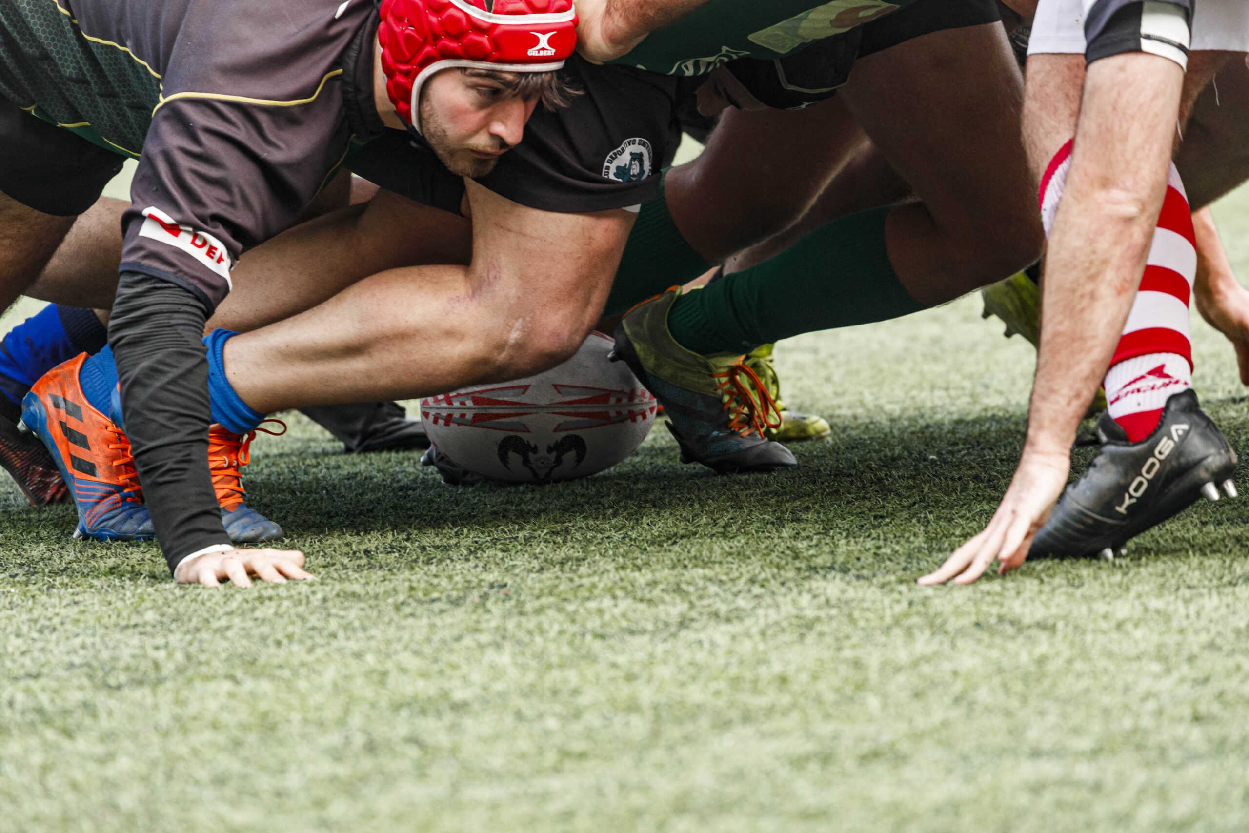 Imágenes correspondientes al partido de la joranda 7 de la Liga autonómica aragonesa de rugby masculino entre el Íbero CR y el CEFA Unizar.