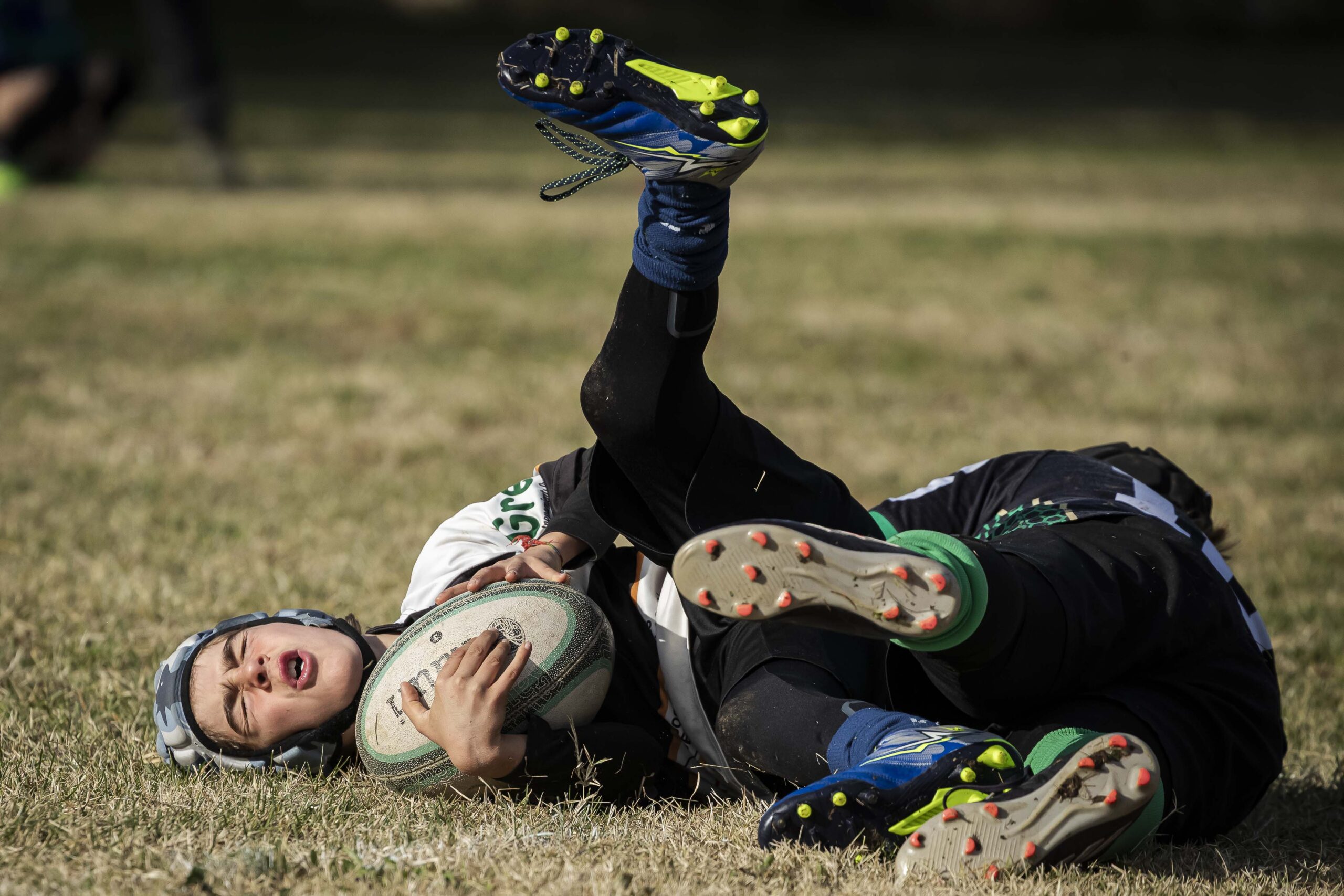 Jornada de escuelas en Tarazona para los niños y niñas del CD Universitario Rugby Zaragoza.